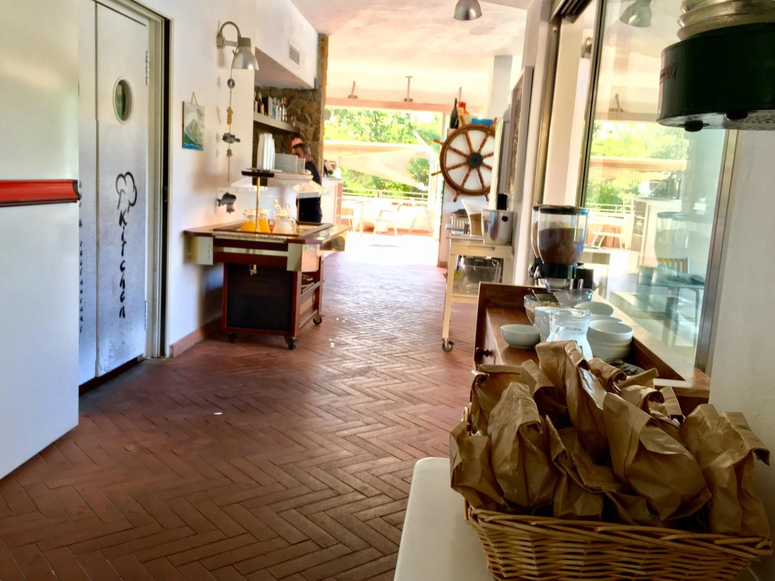 Breakfast in Camping Village Rocchette