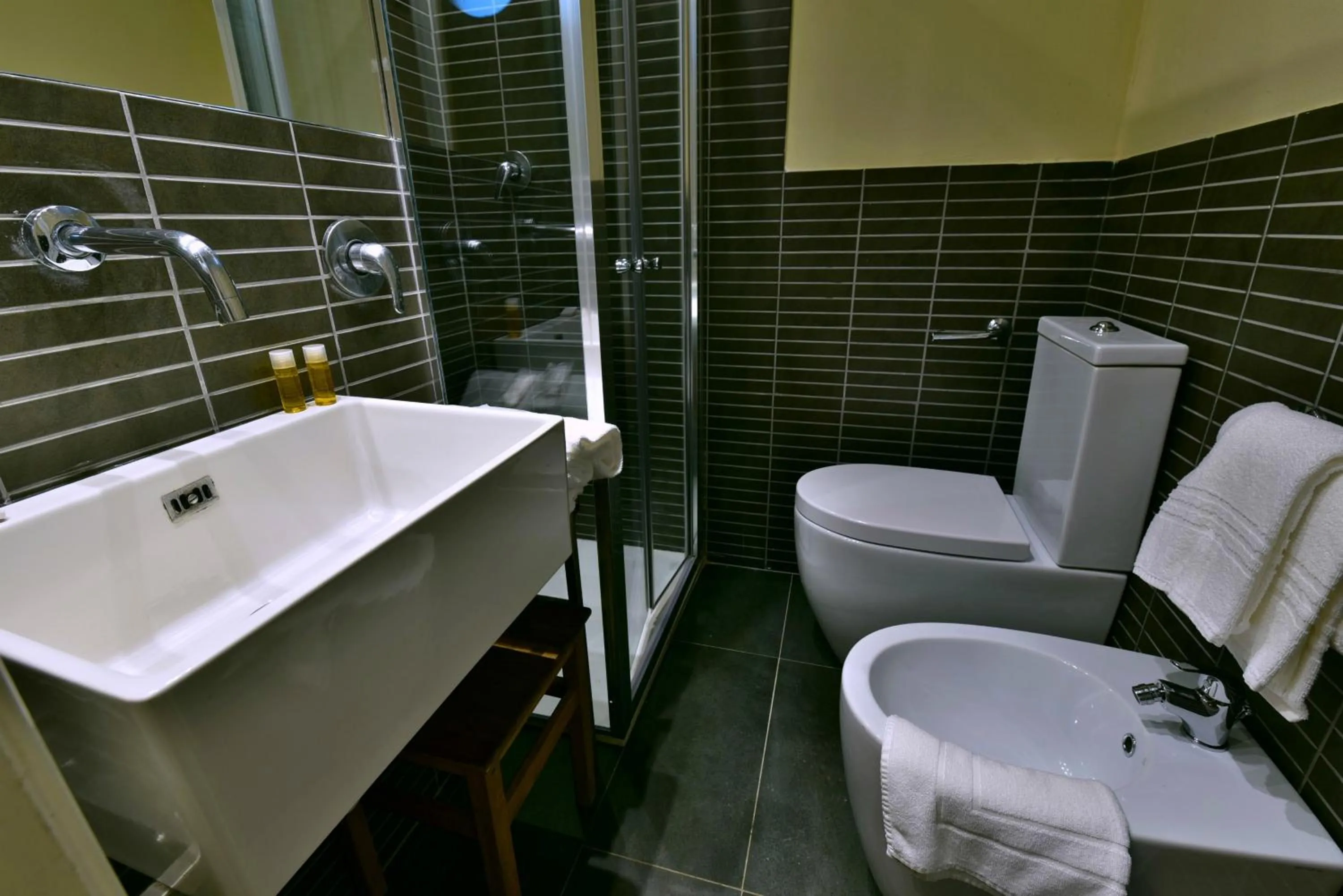 Bathroom in Camping Village Rocchette