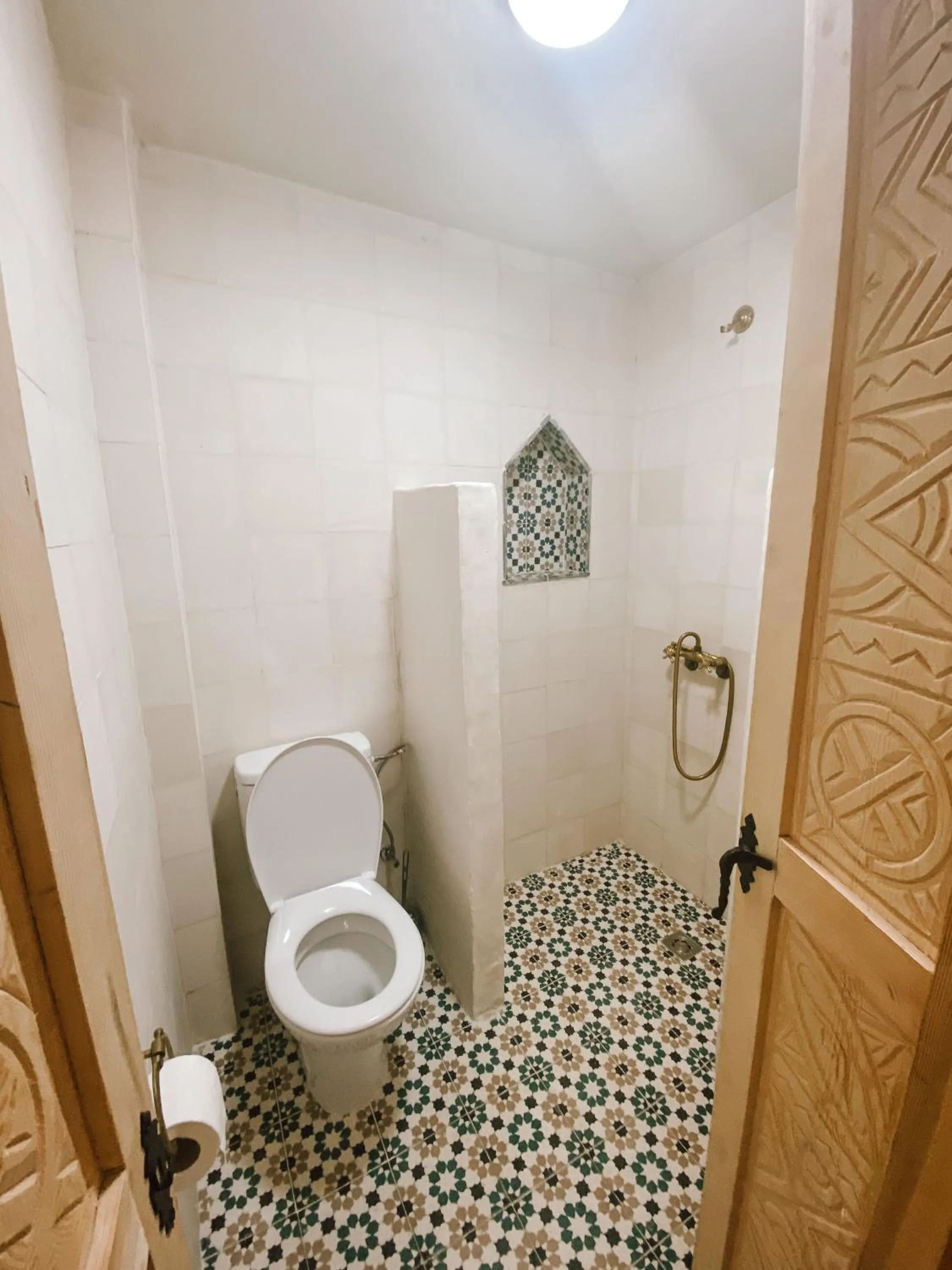 Shower in Anza surfhouse