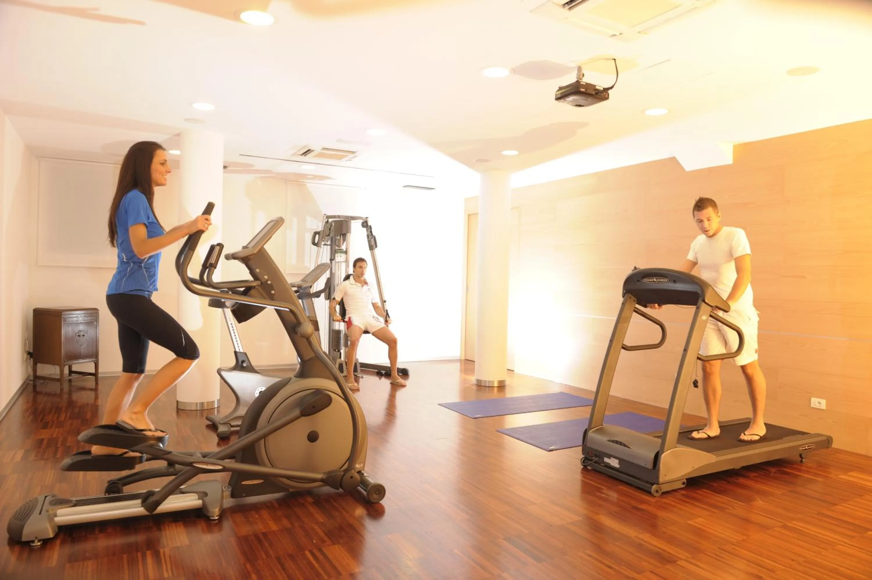Fitness centre/facilities in Park Hotel Il Vigneto