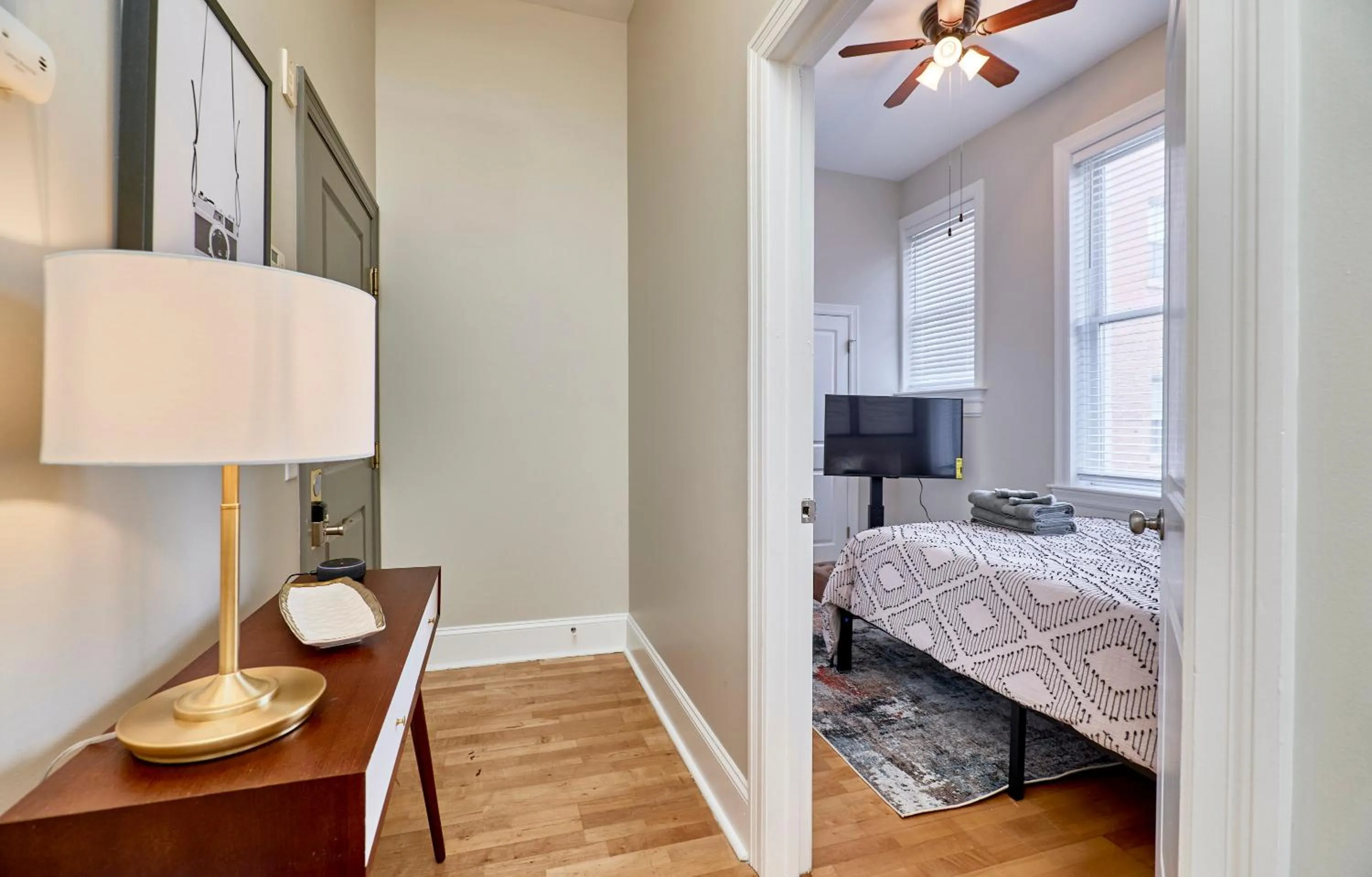 Bed in WhiteHouse at Grand Central