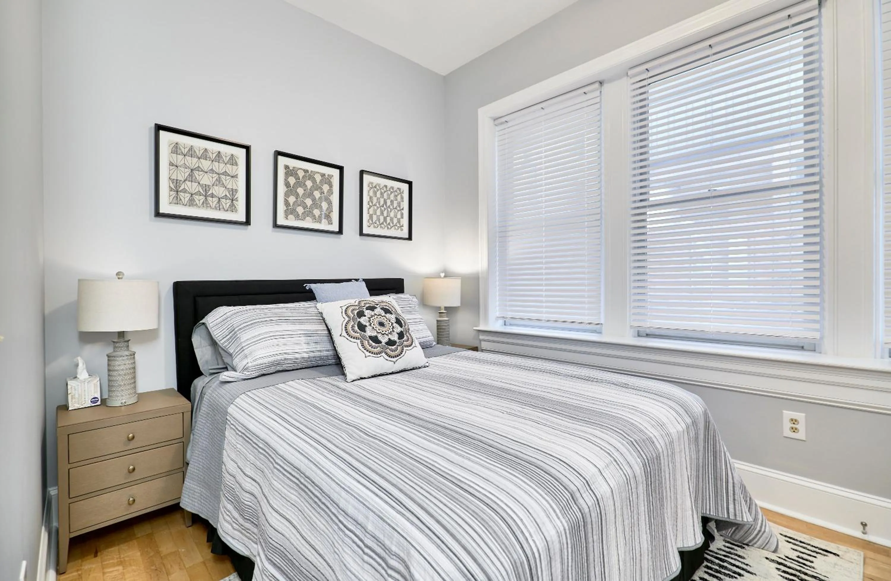 Bed in WhiteHouse at Grand Central