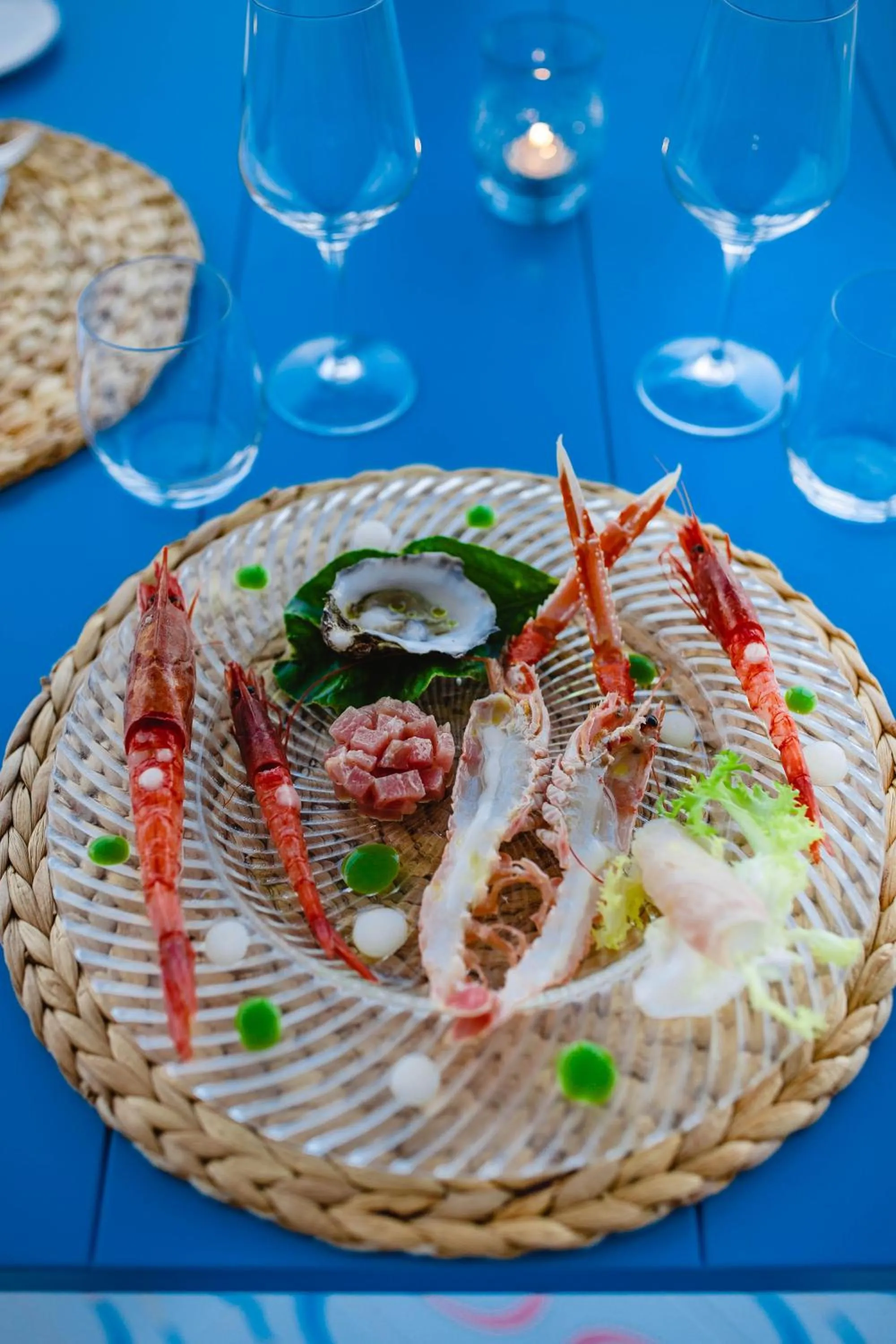 Food and drinks in Strand Hotel Delfini