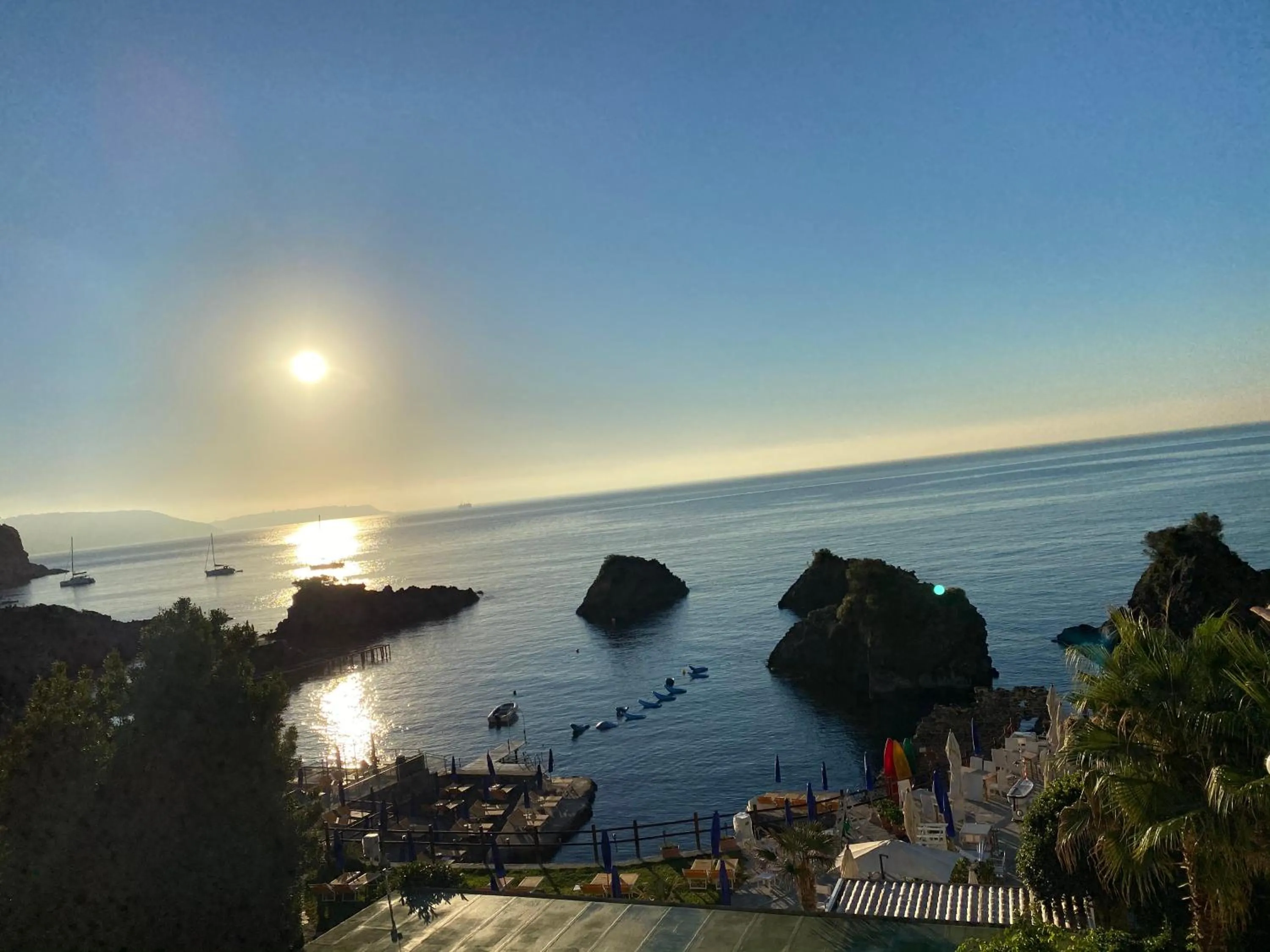 Sea view in Strand Hotel Delfini