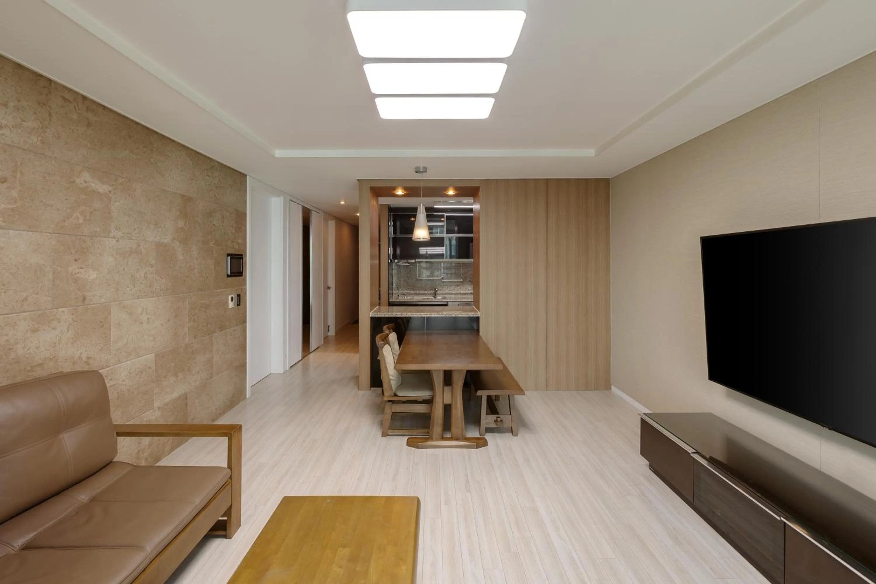 Living room in Pale De Cz Condo