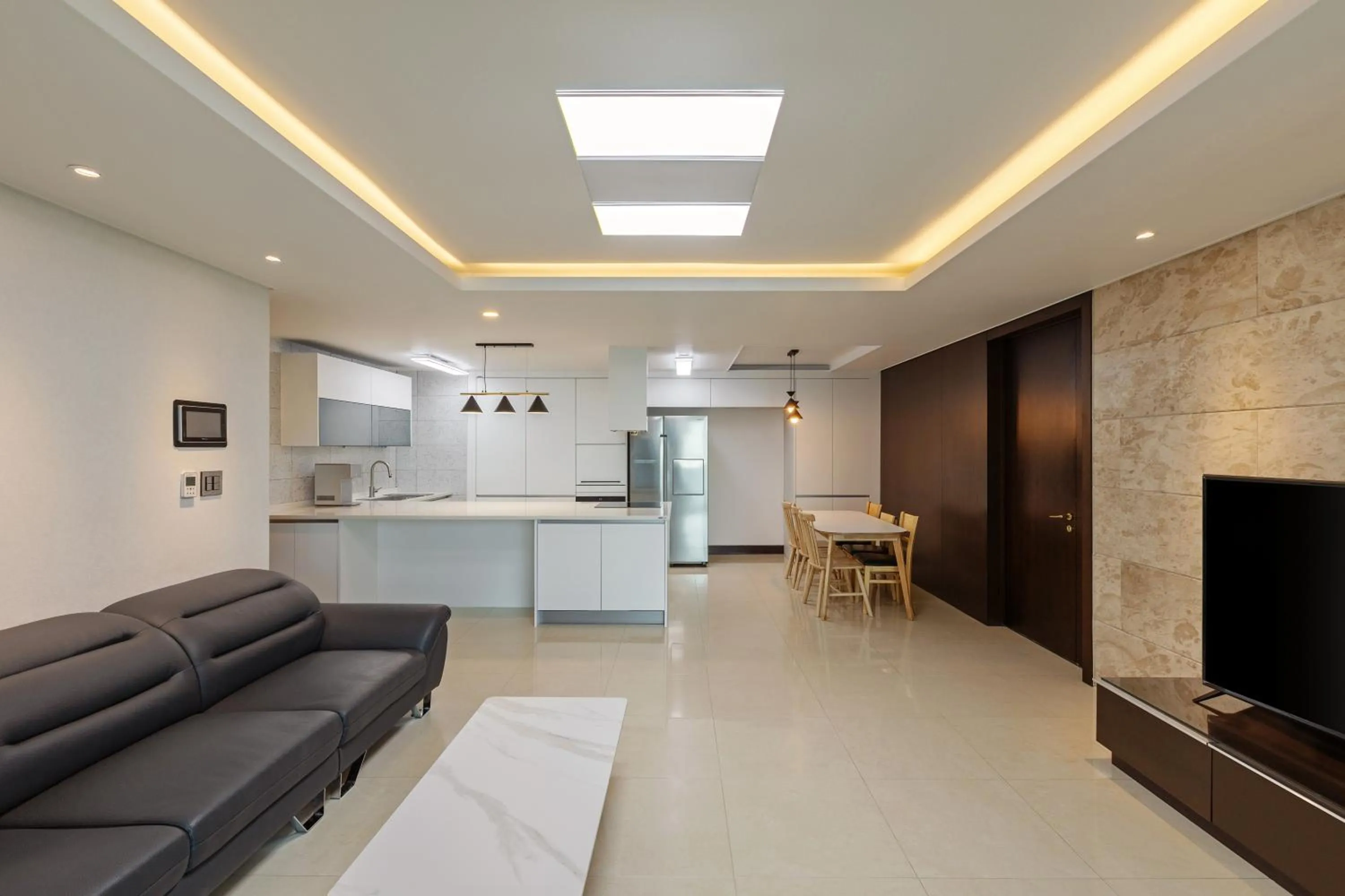 Living room in Pale De Cz Condo