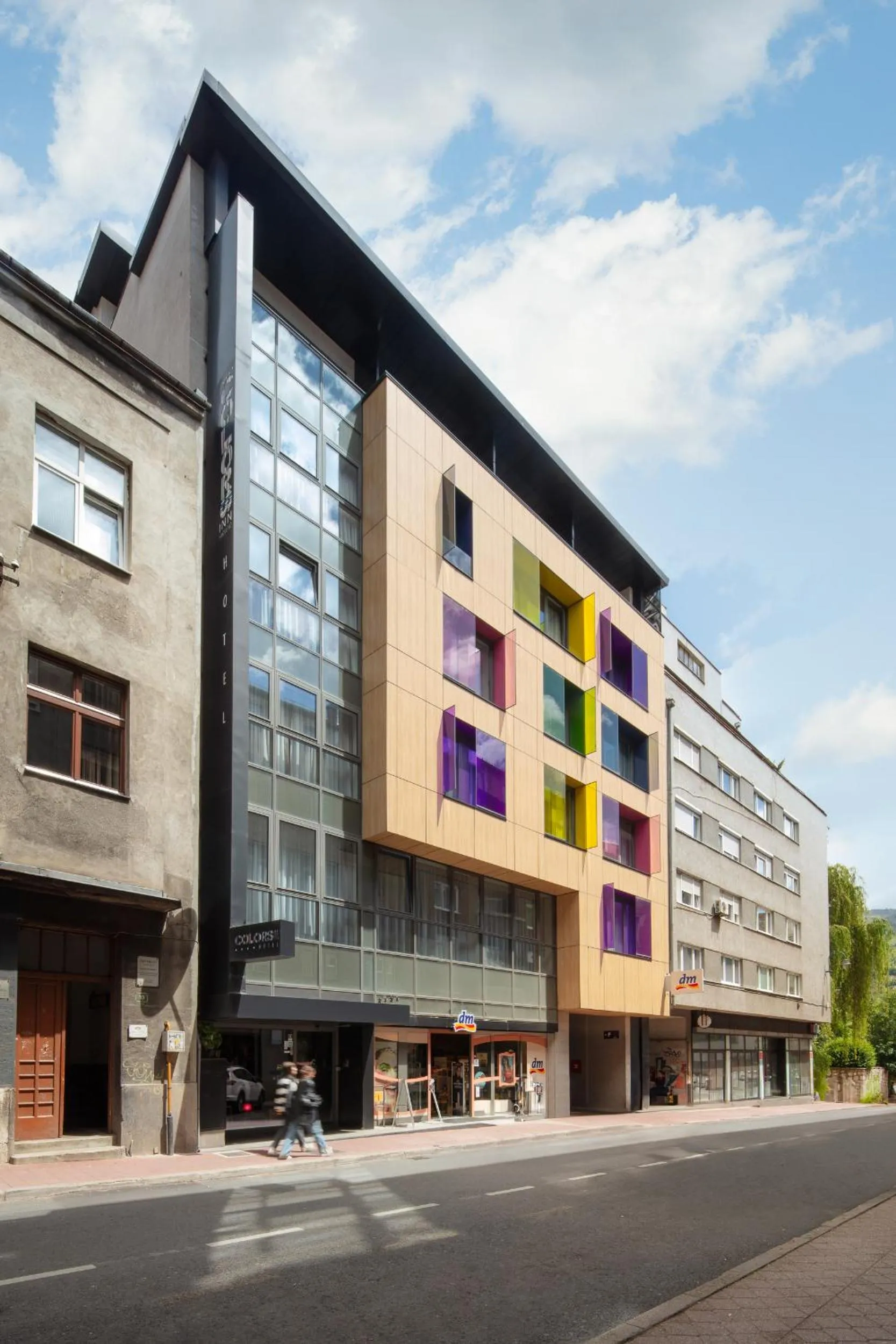 Property building in Hotel Colors Inn