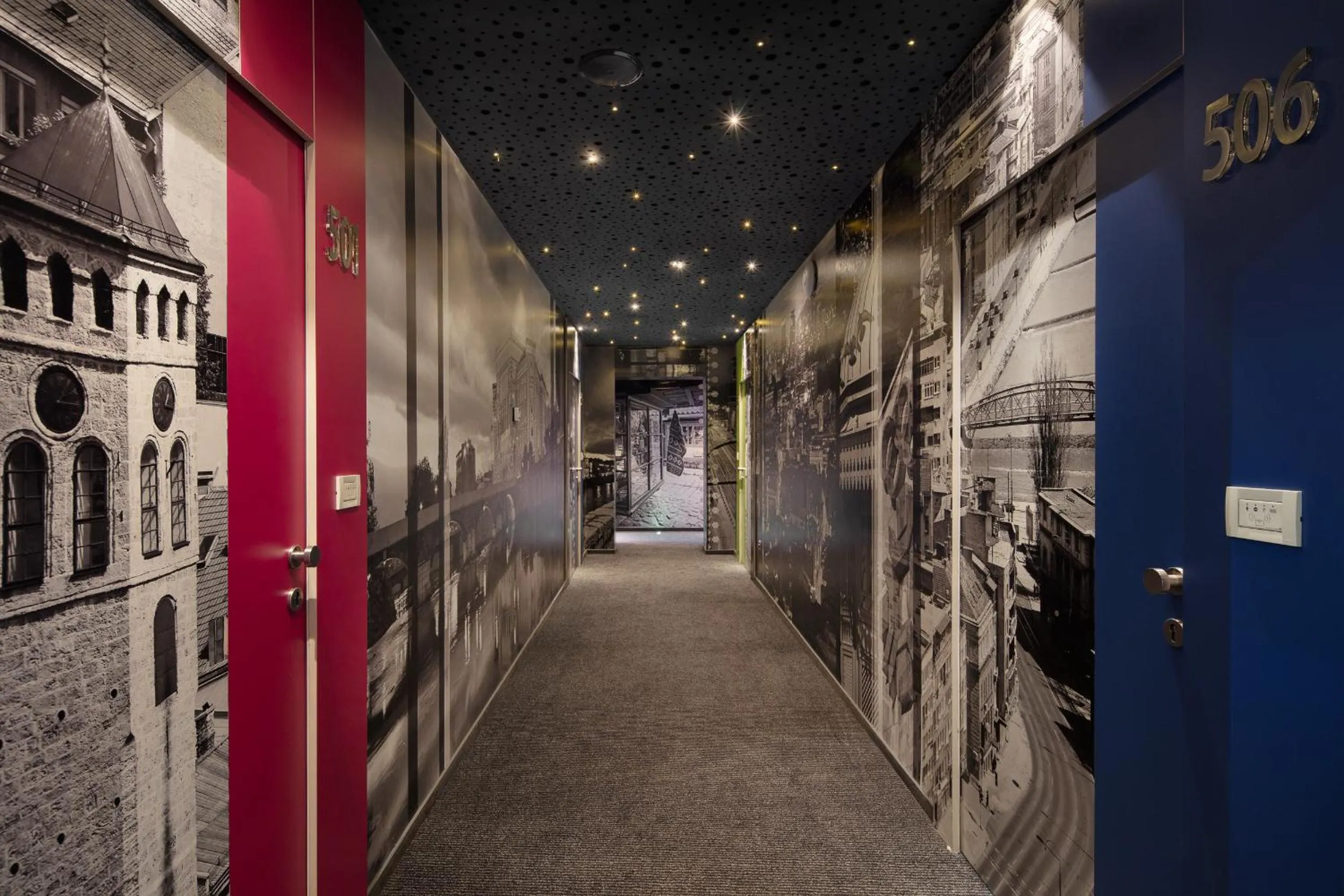 Property building in Hotel Colors Inn