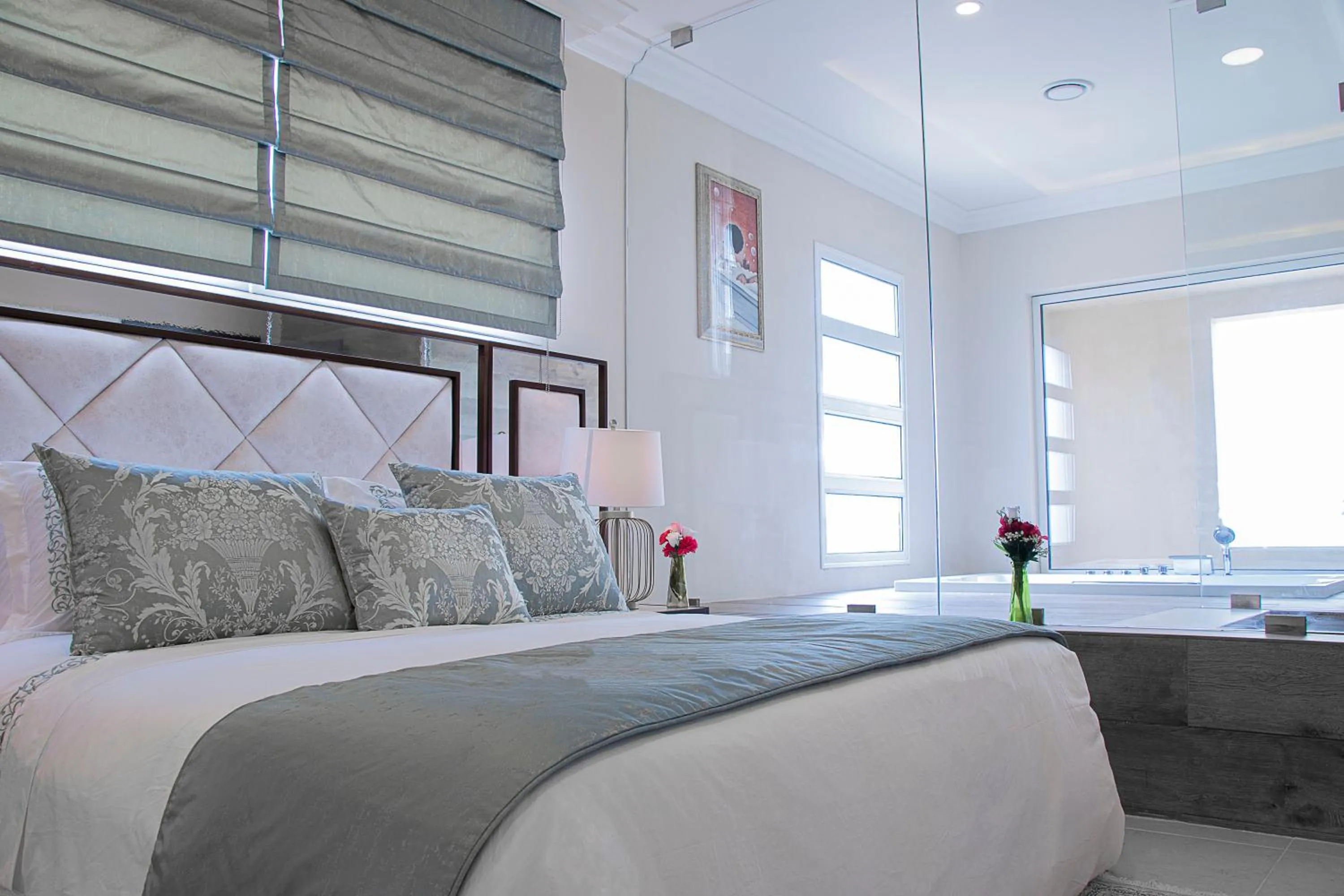 Bedroom, Bed in Home Suites Boutique Hotel Freetown