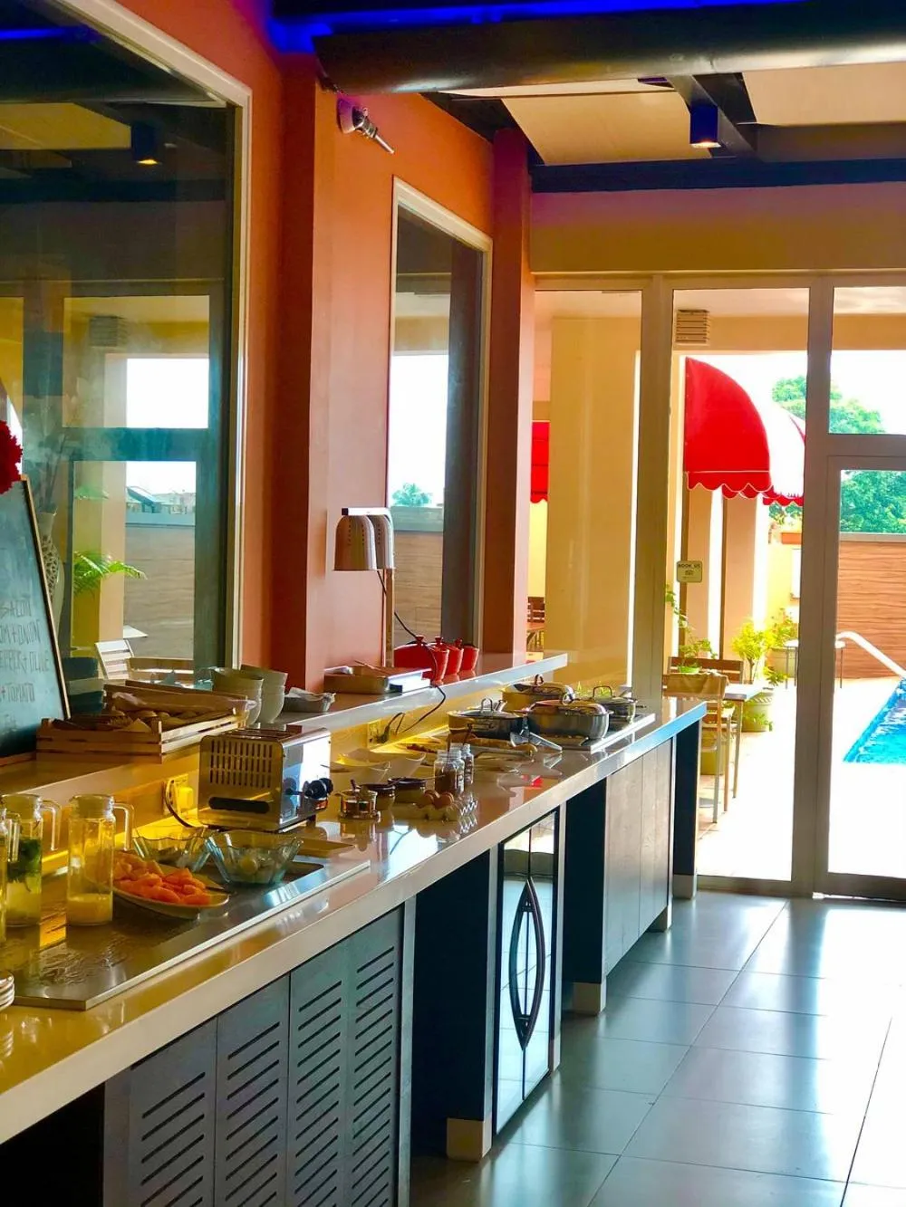 Breakfast in Home Suites Boutique Hotel Freetown