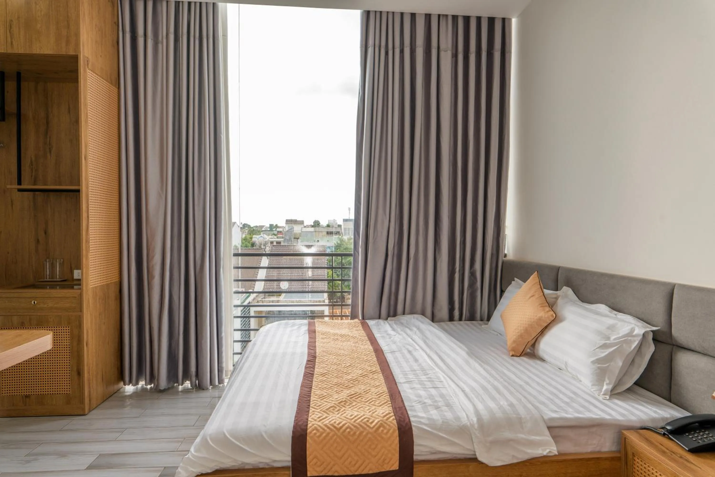 Bed in Khang Hy Hotel