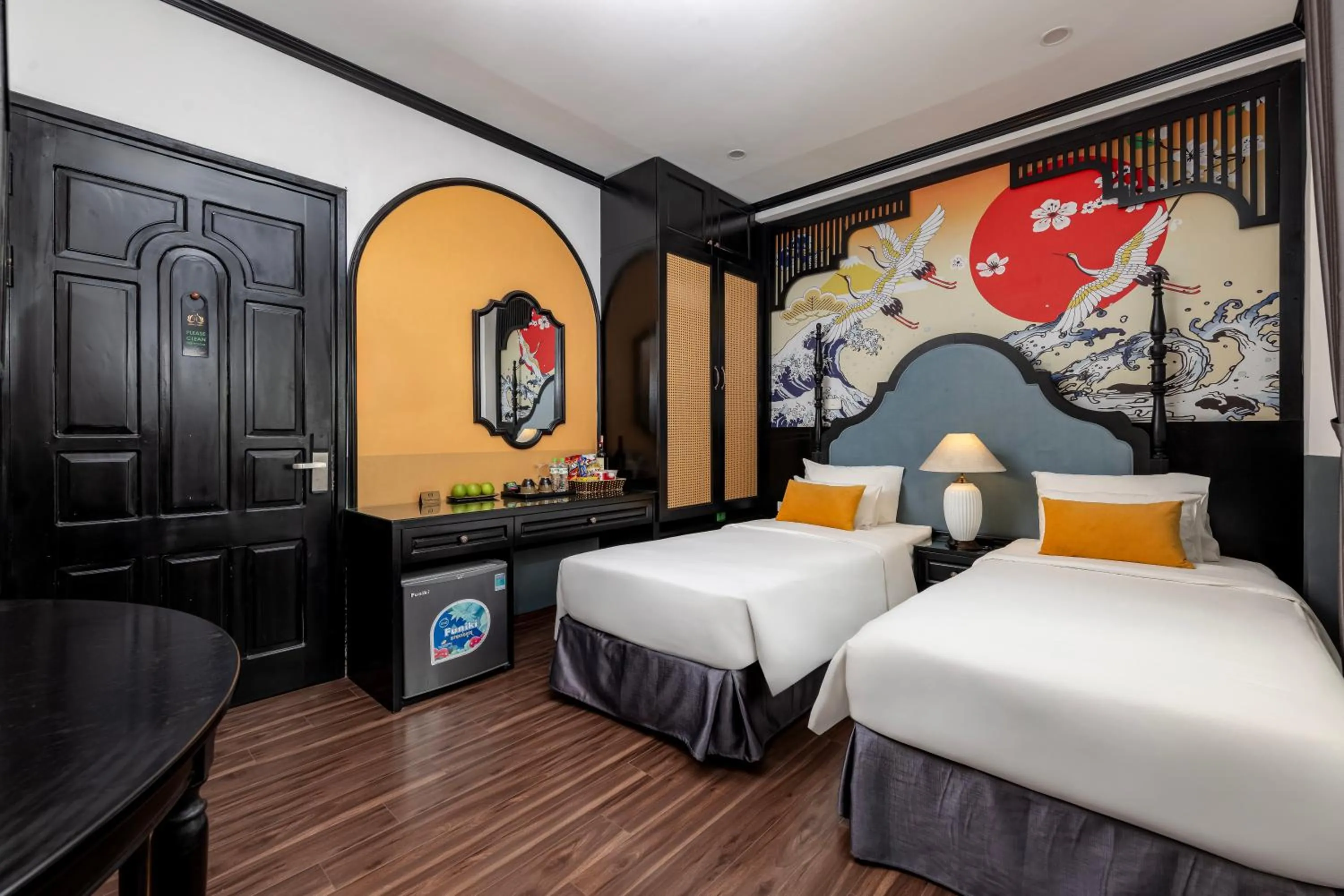 Bed in Hanoi Elpis Hotel & Spa
