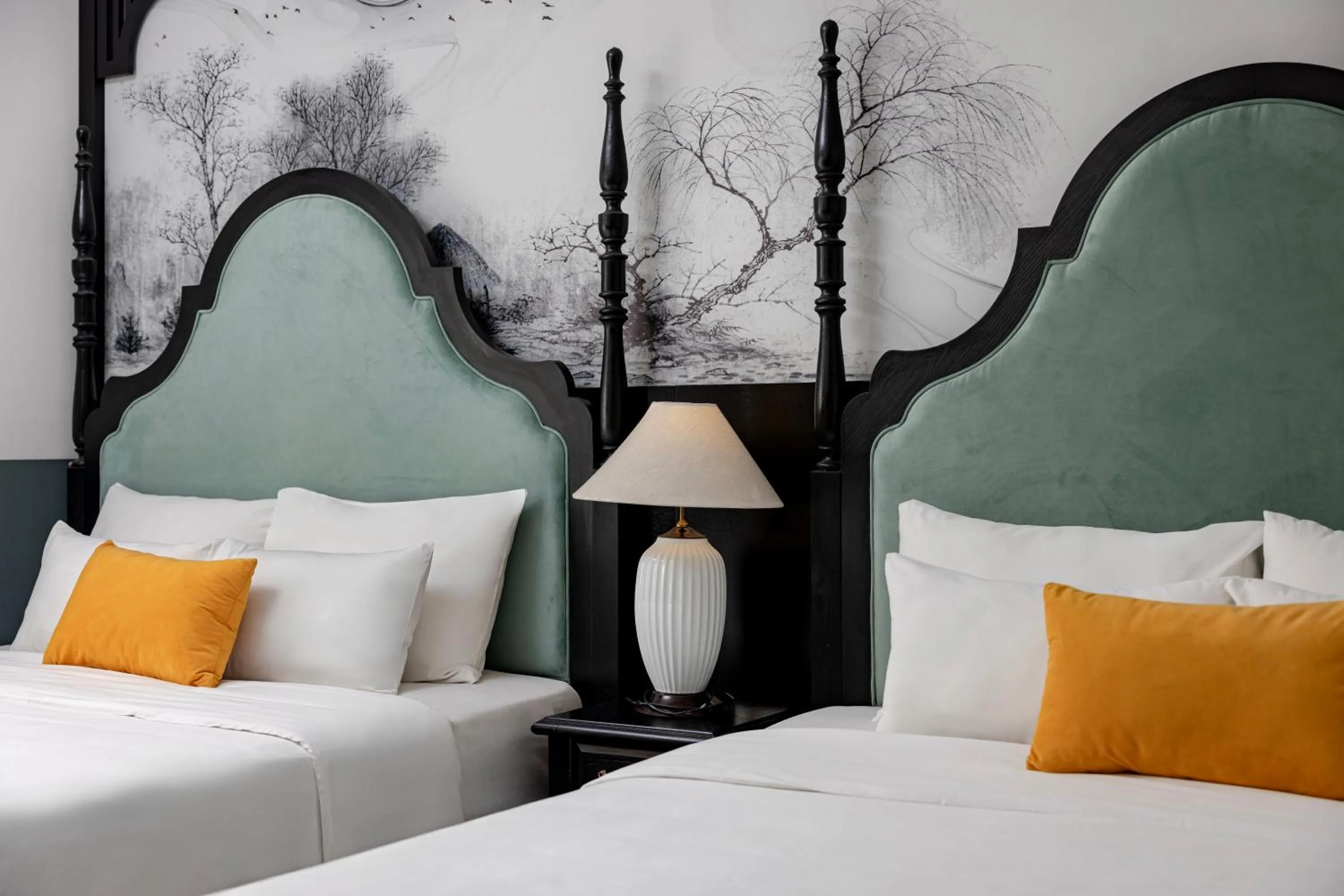 Bed in Hanoi Elpis Hotel & Spa