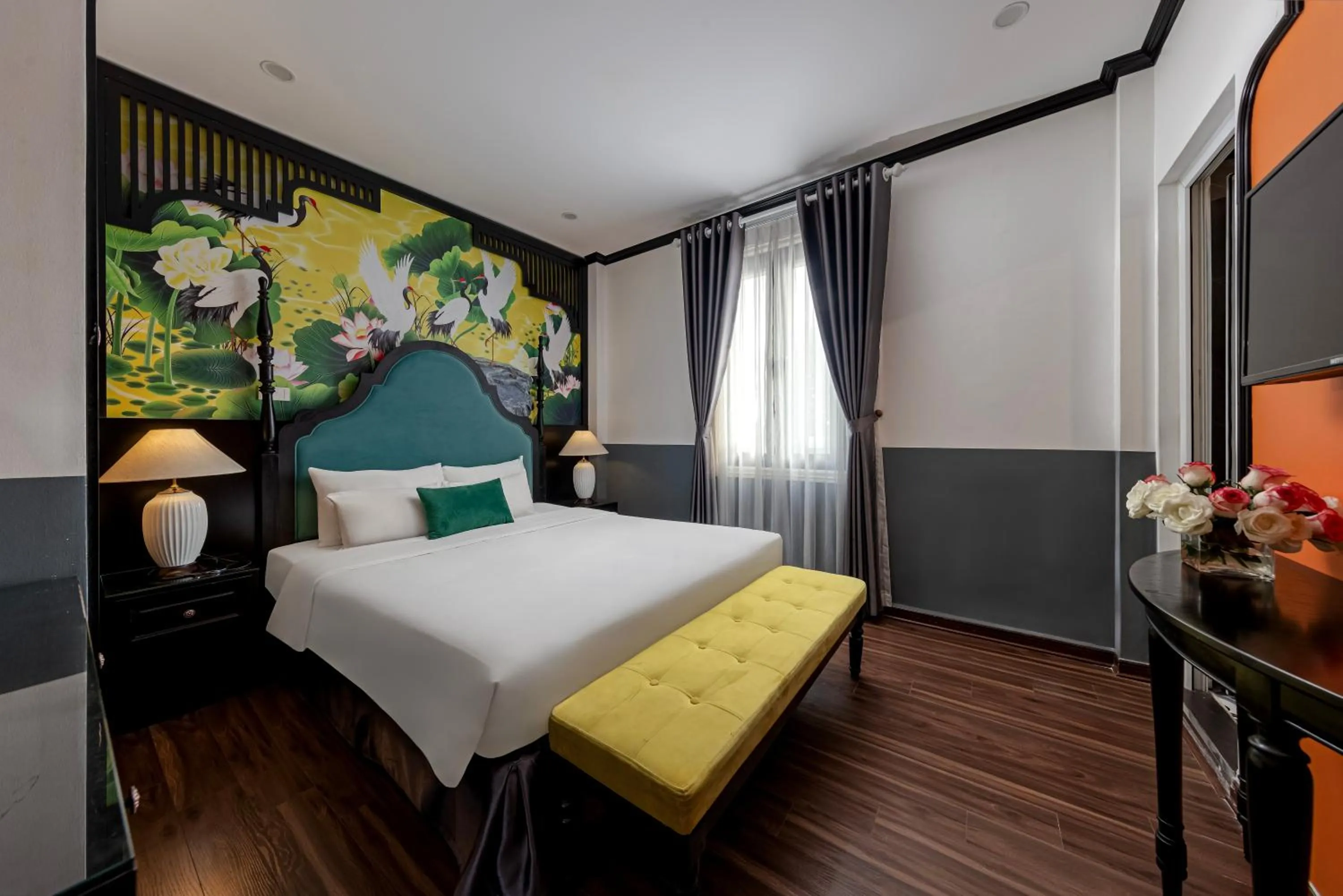 Bed in Hanoi Elpis Hotel & Spa