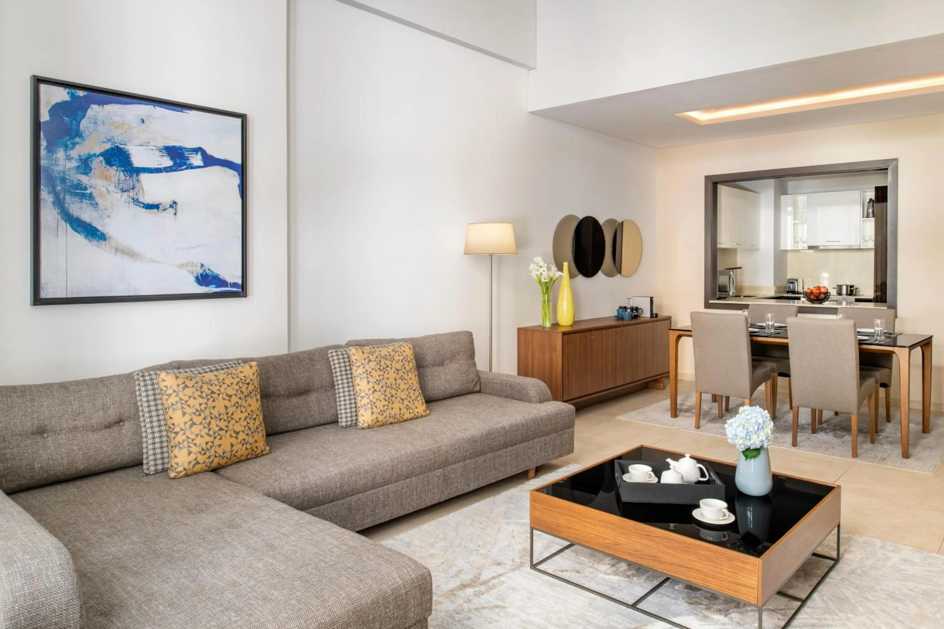 Living room in Le Mirage Downtown