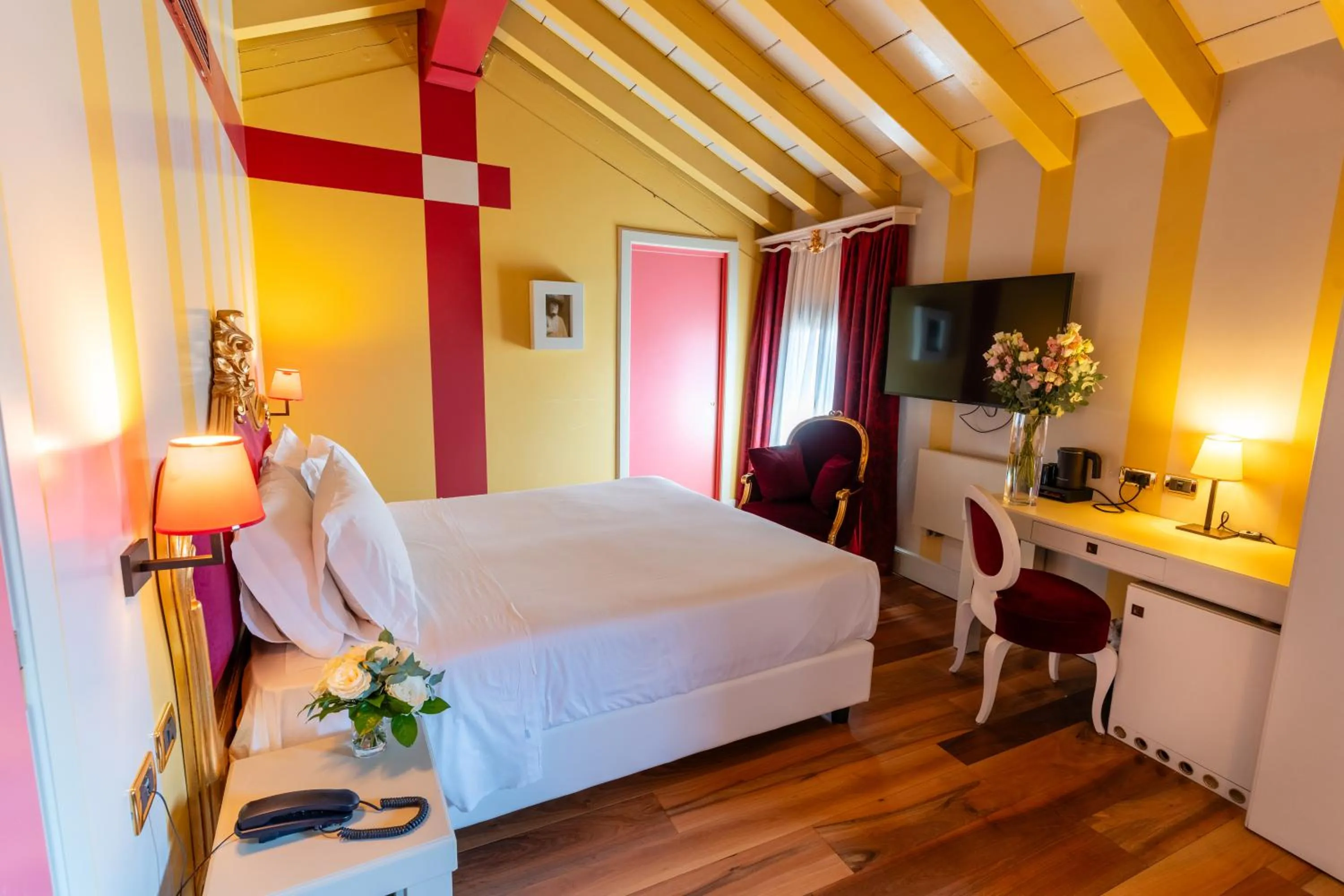 Bed in Hotel Ca' Zusto Venezia