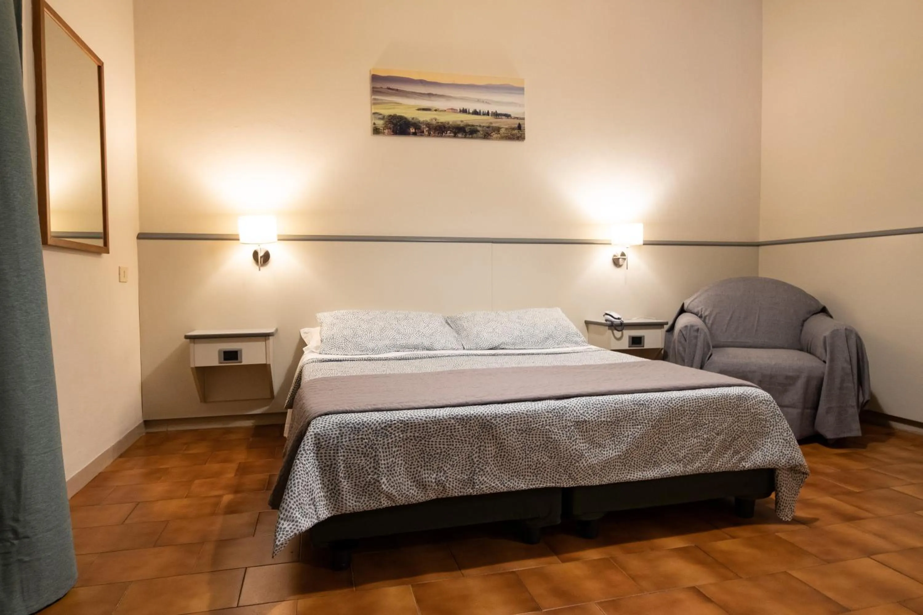 Bed in Hotel Ai Tufi