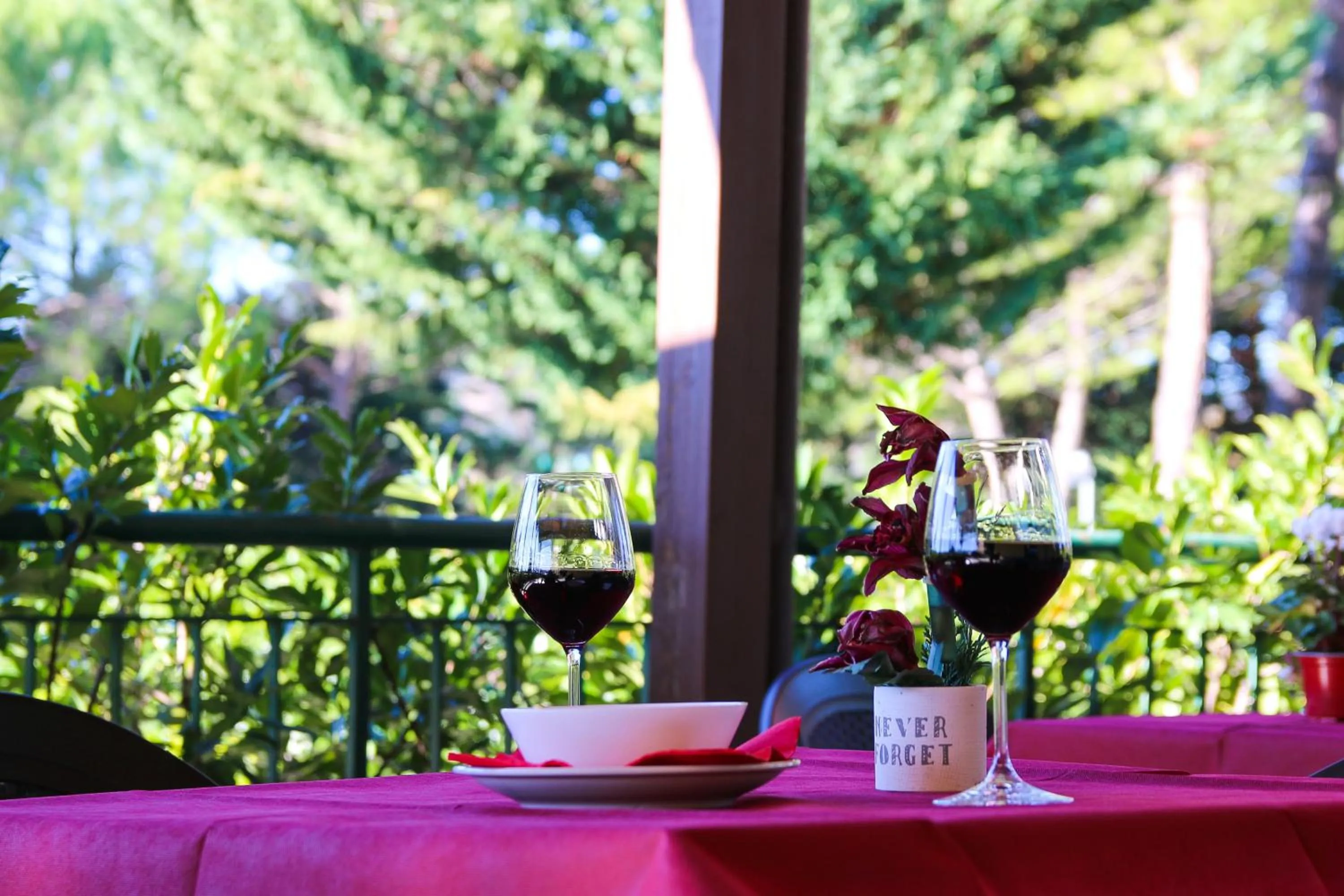 Garden in Hotel Ai Tufi