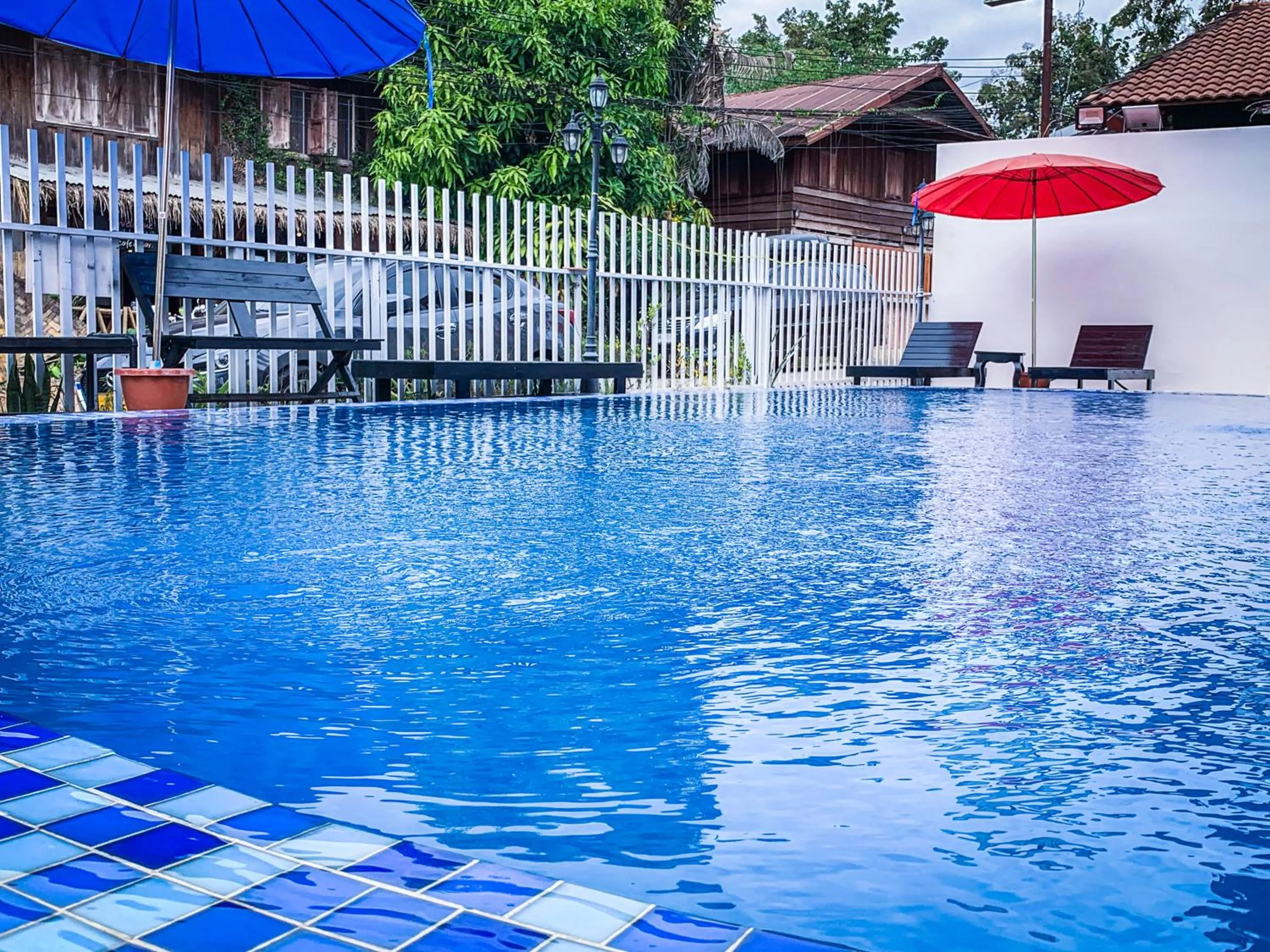 Swimming pool in Bountang Mountain View Riverside Hotel