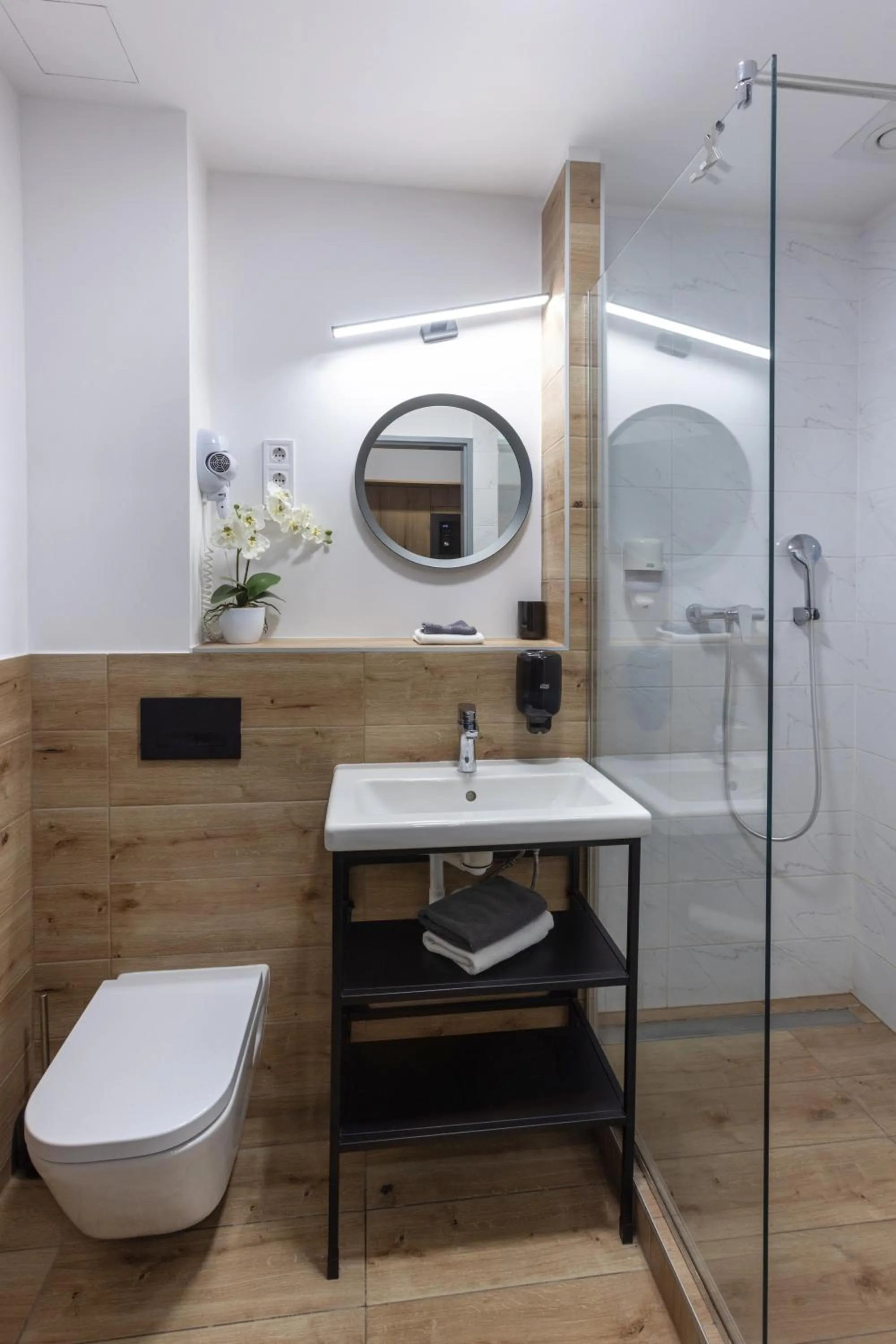 Shower in R73 Residences