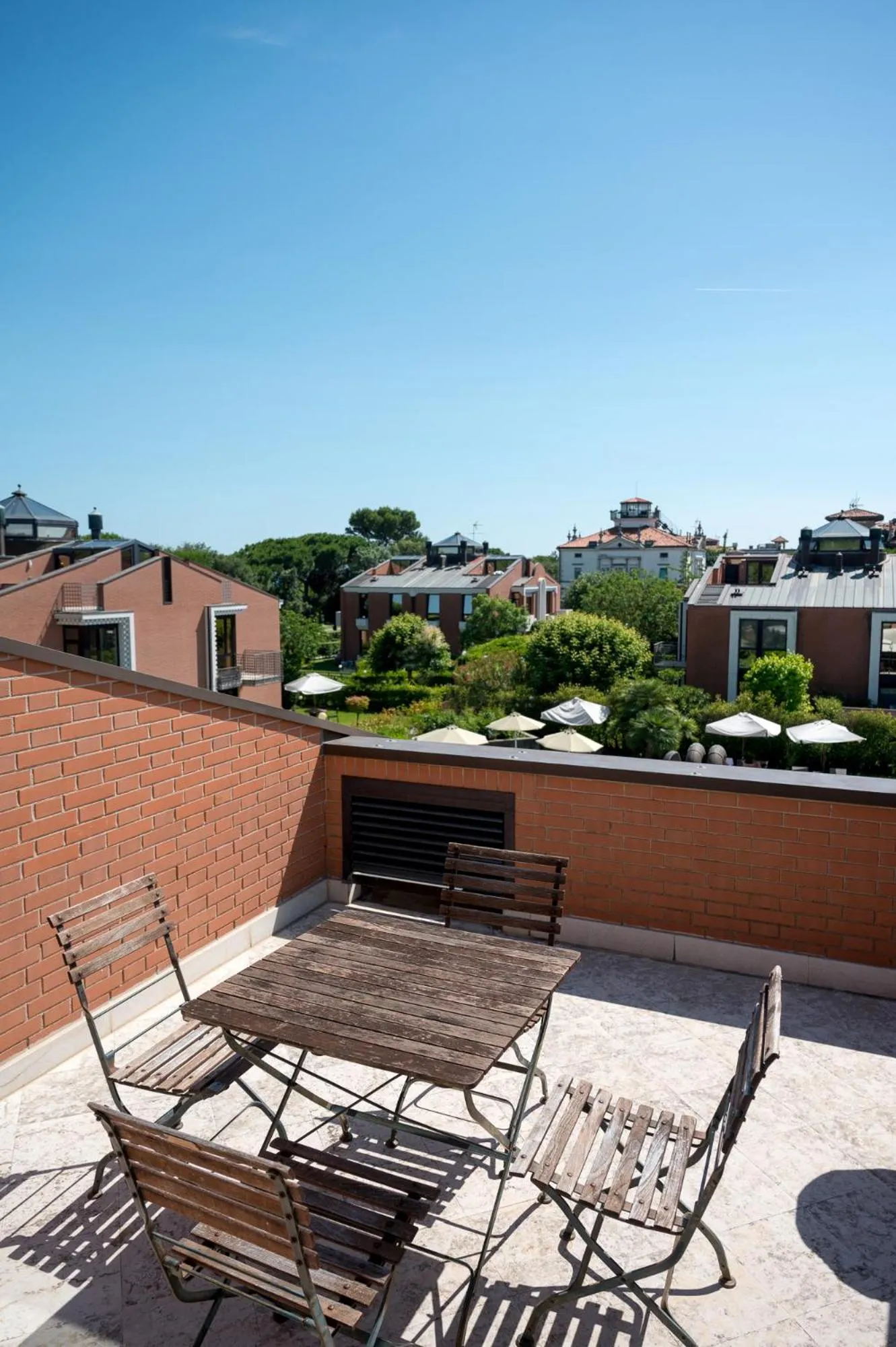 Balcony/Terrace in DB Villas Le Ville del Lido Resort