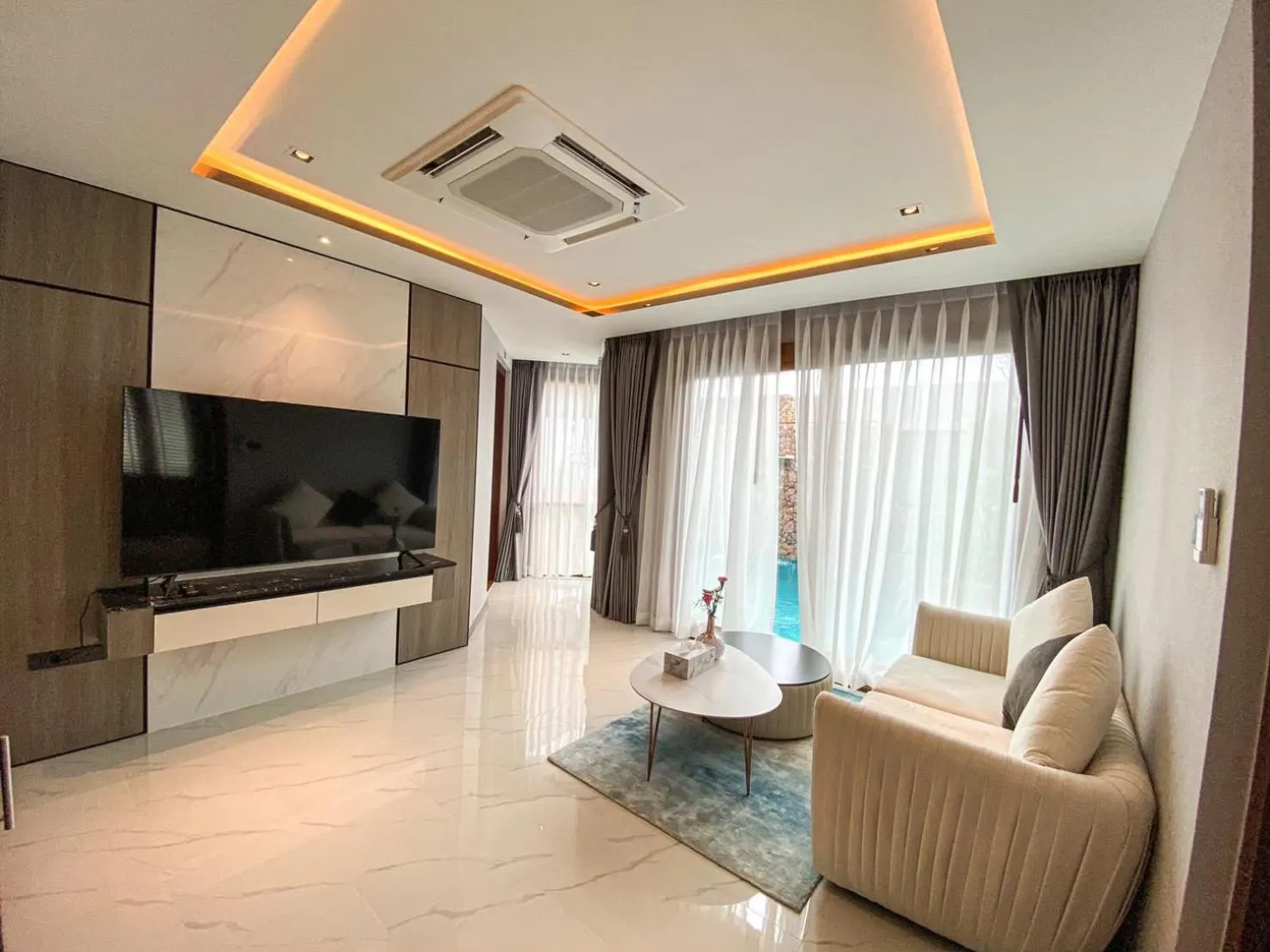 Living room in Yotaka Khanom