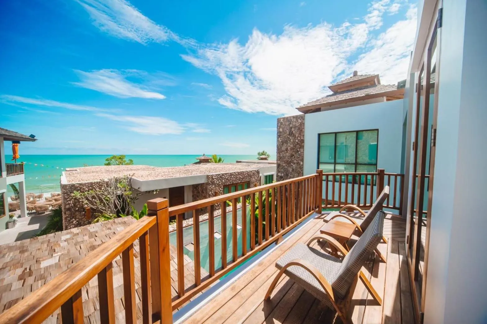 Balcony/Terrace in Yotaka Khanom