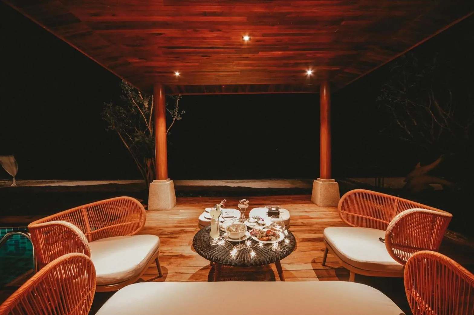 Patio in Yotaka Khanom