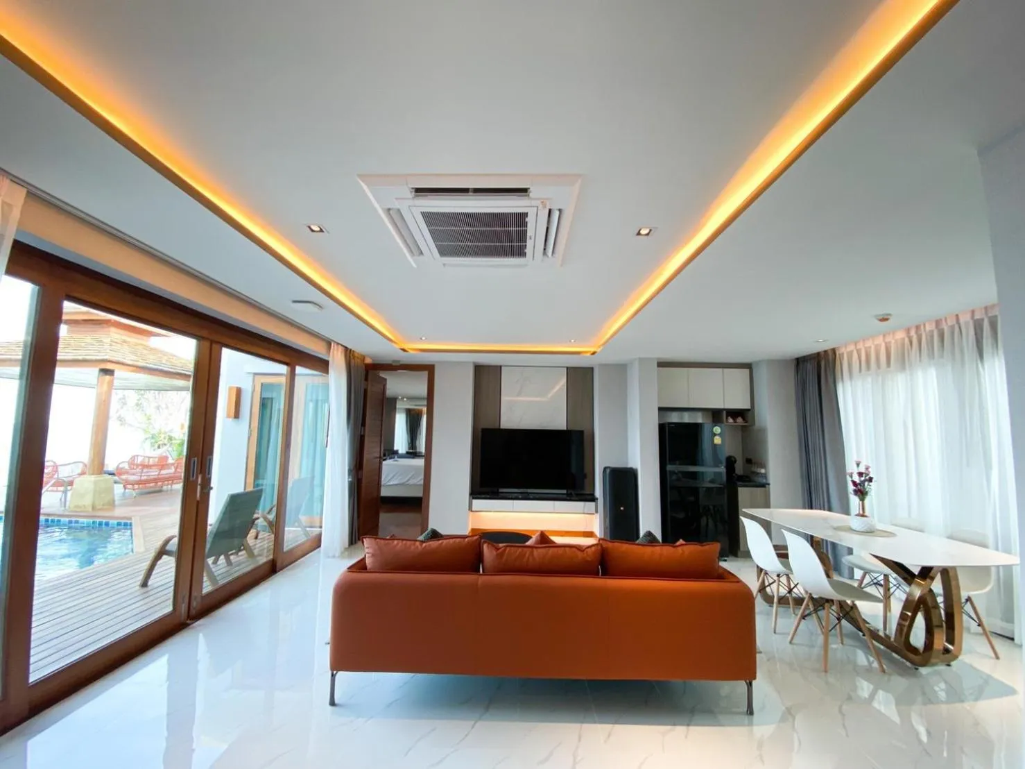 Living room in Yotaka Khanom