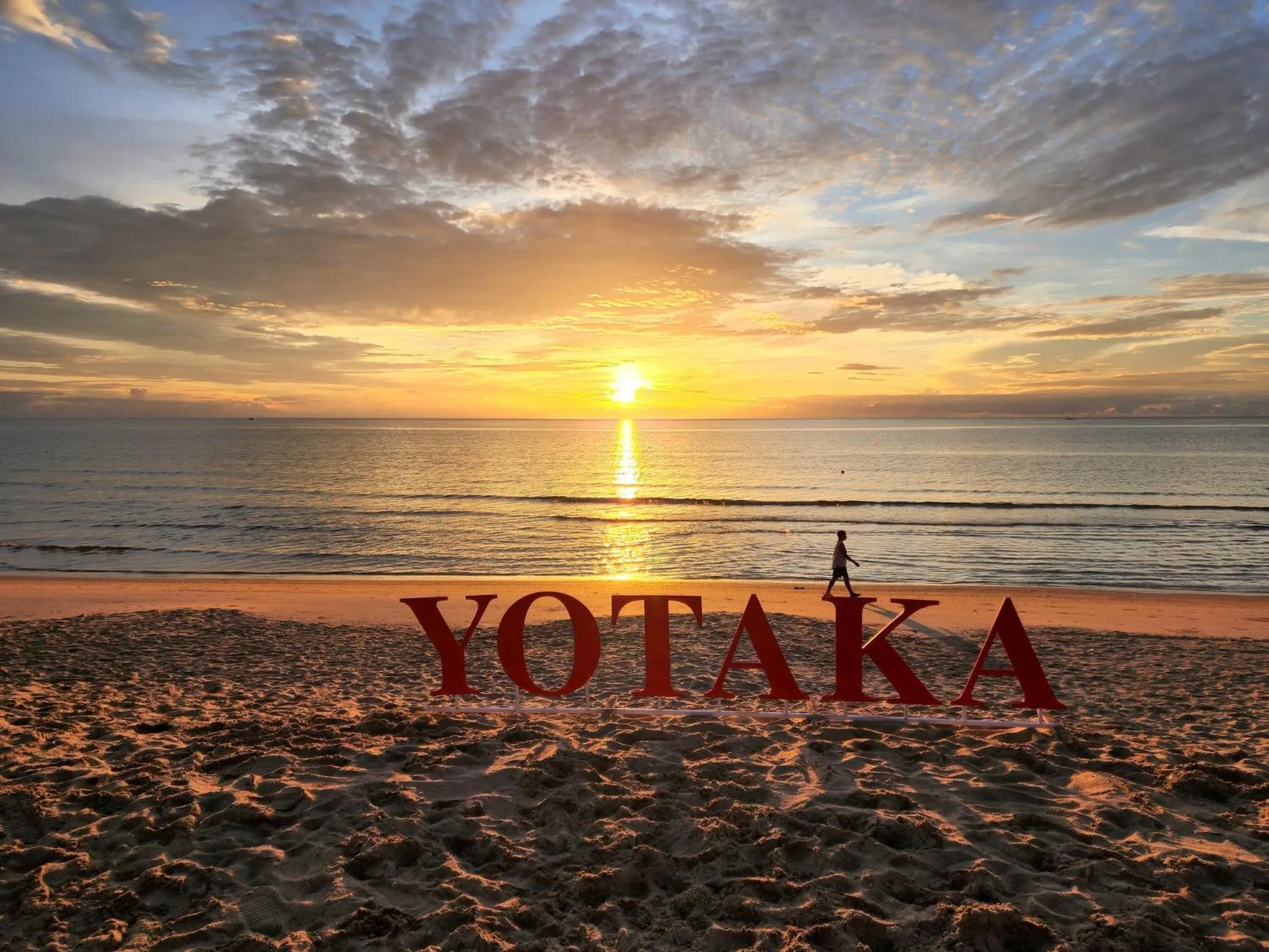 Natural landscape in Yotaka Khanom