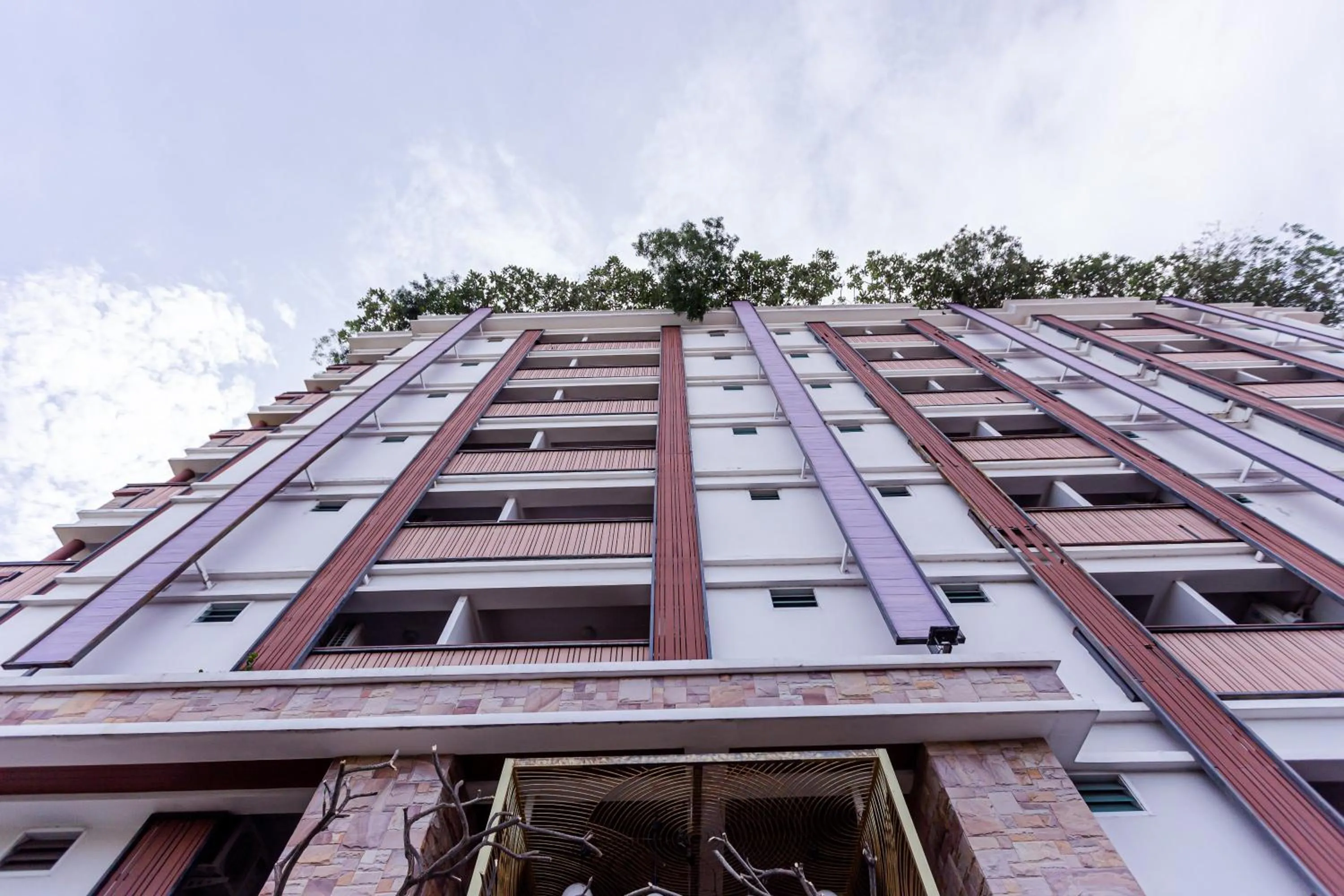 Property building in Latin Garden Hotel