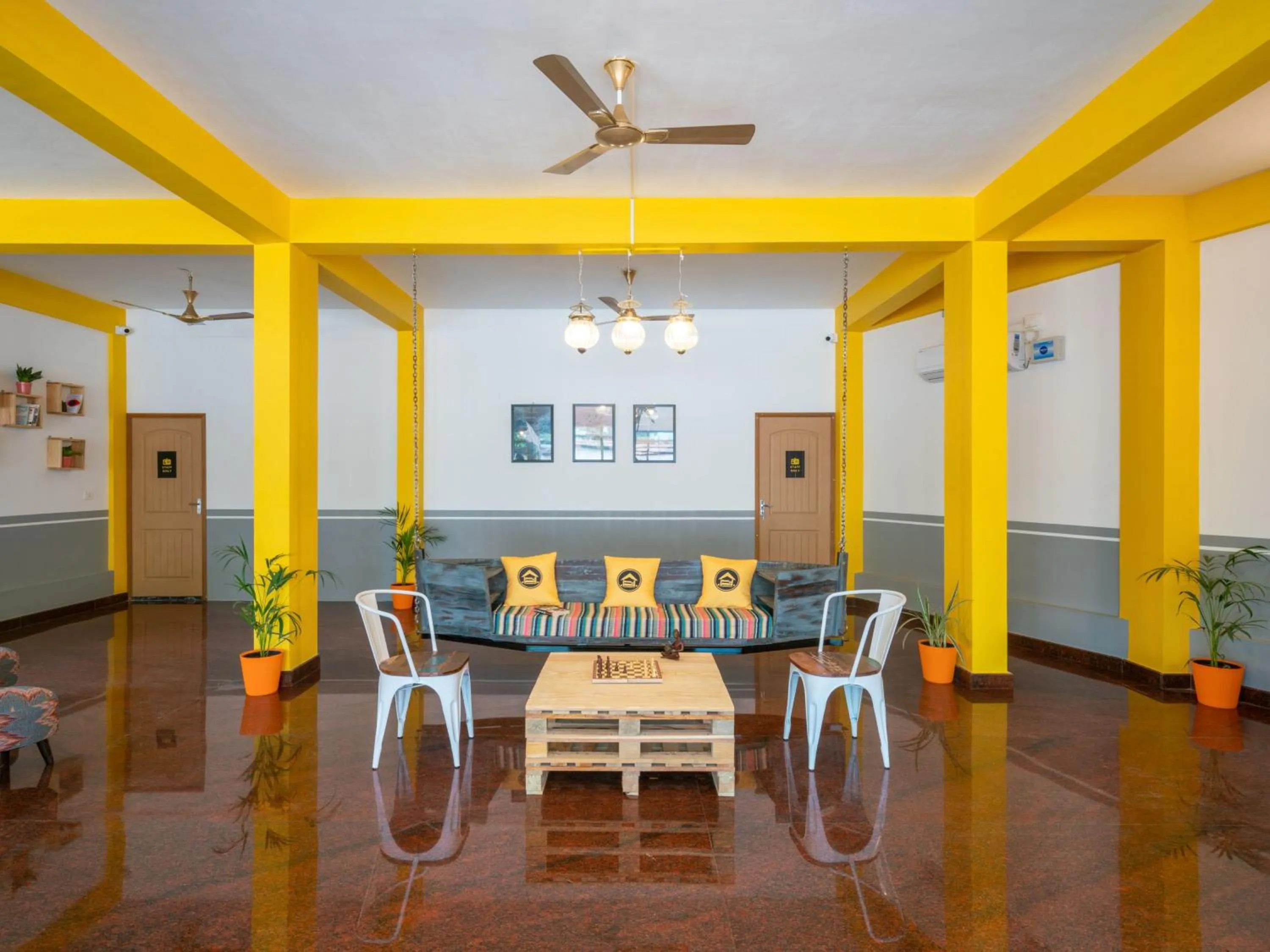 Living room in The Hosteller Fort Kochi