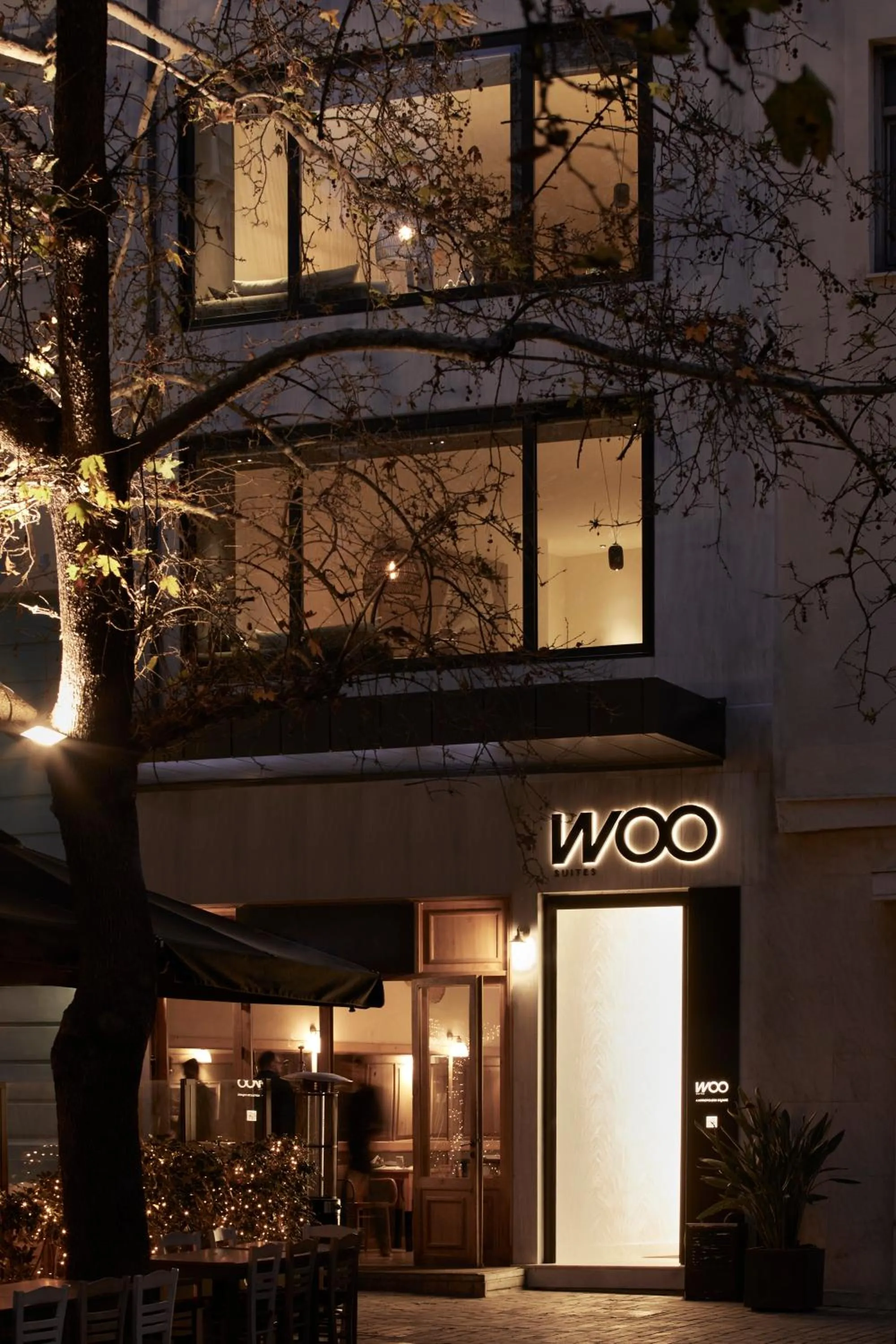 Facade/entrance in Athens Woo Suites