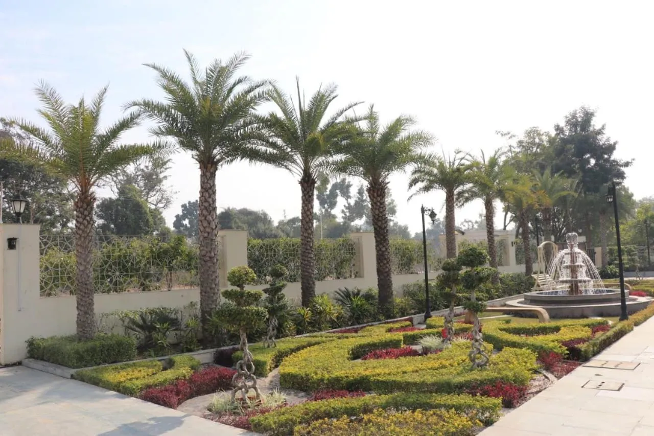 Garden view in Pinaka Hotels & Resorts