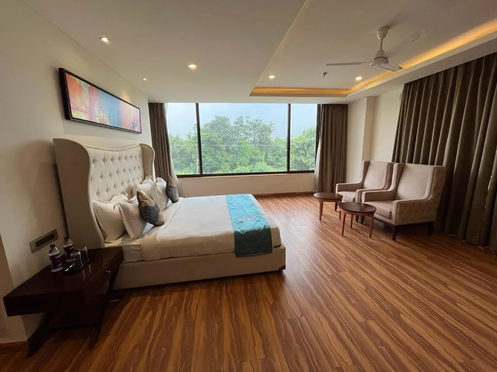 Bed in Pinaka Hotels & Resorts