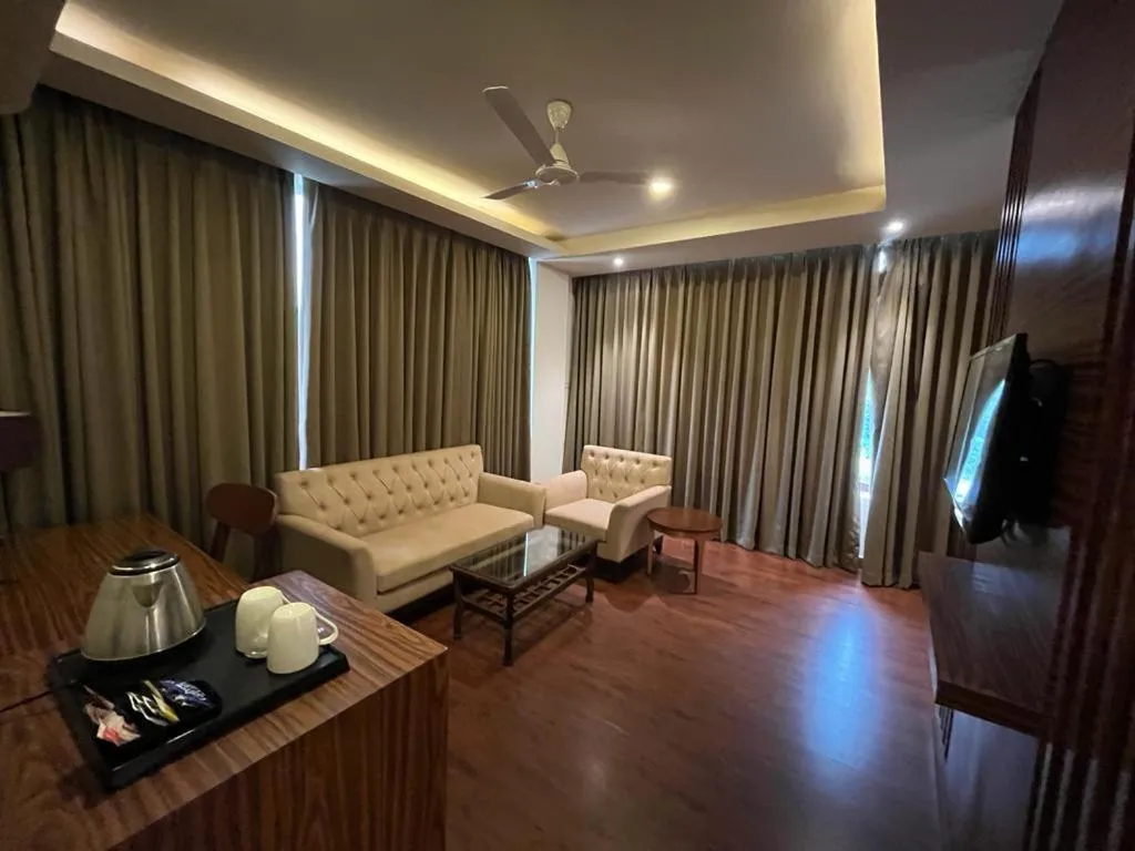 Seating area in Pinaka Hotels & Resorts