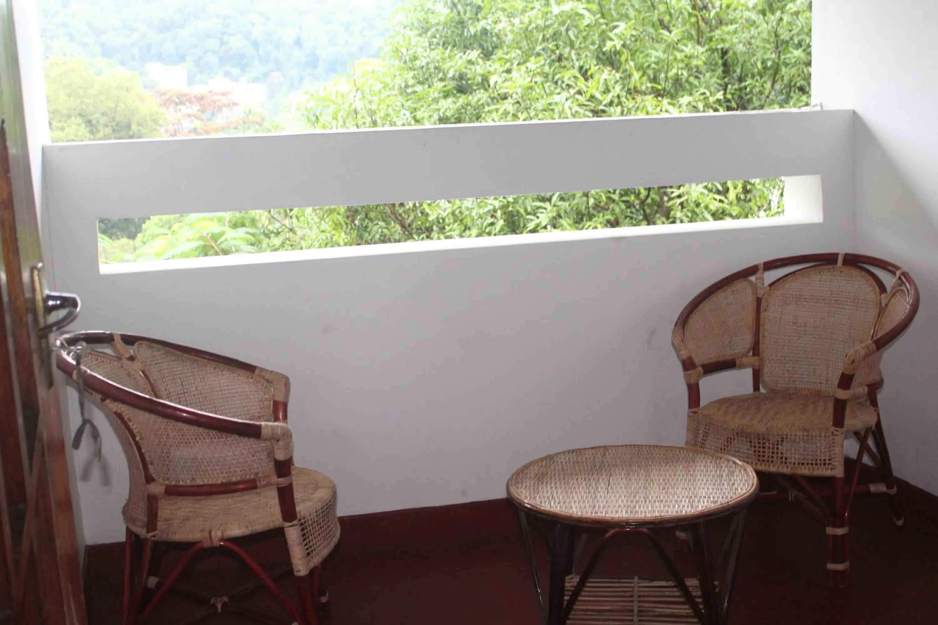 Communal lounge/ TV room in Lazy Bear Best Hostel in Kandy