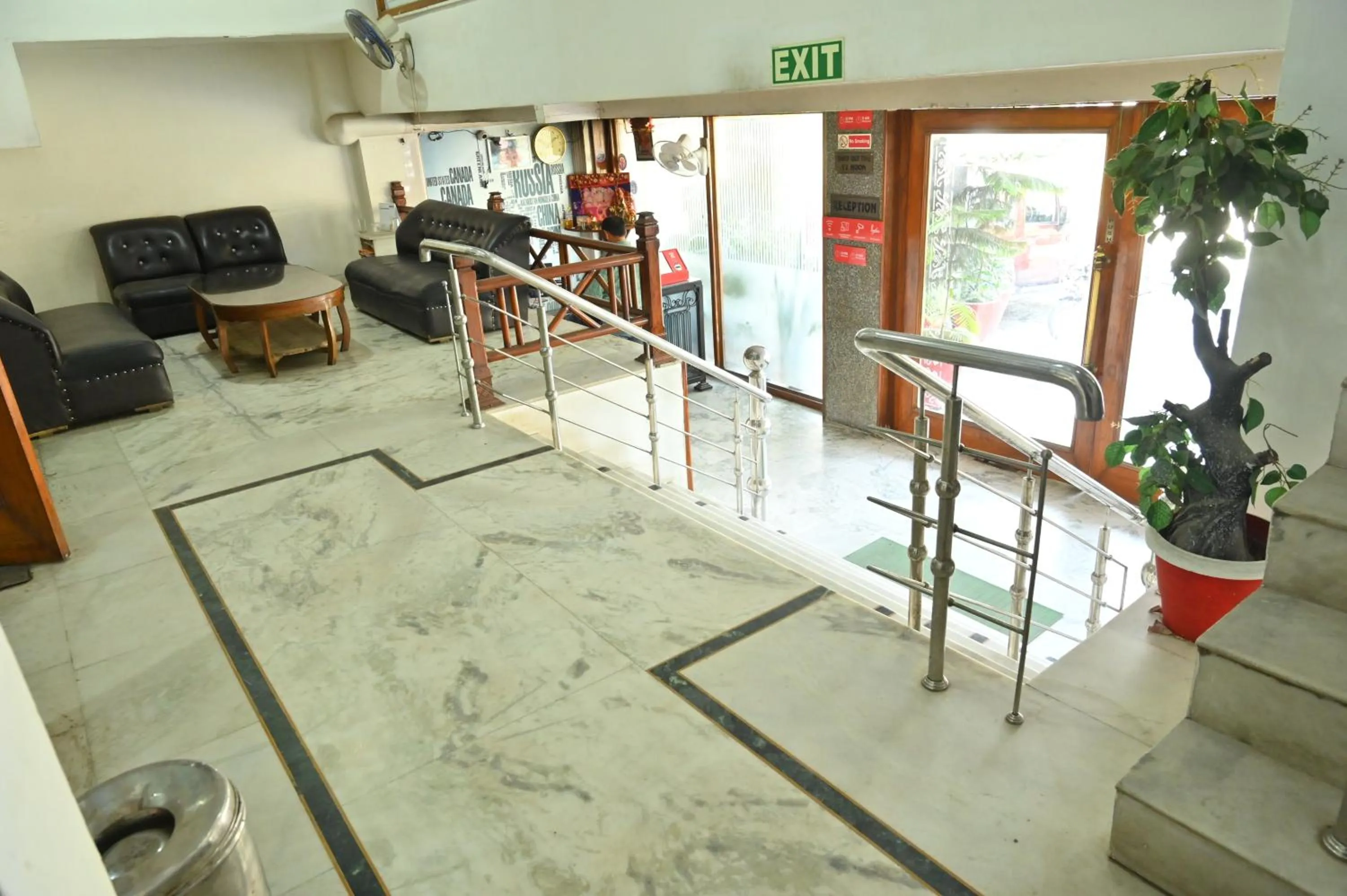 Lobby or reception in Hotel Abhi international