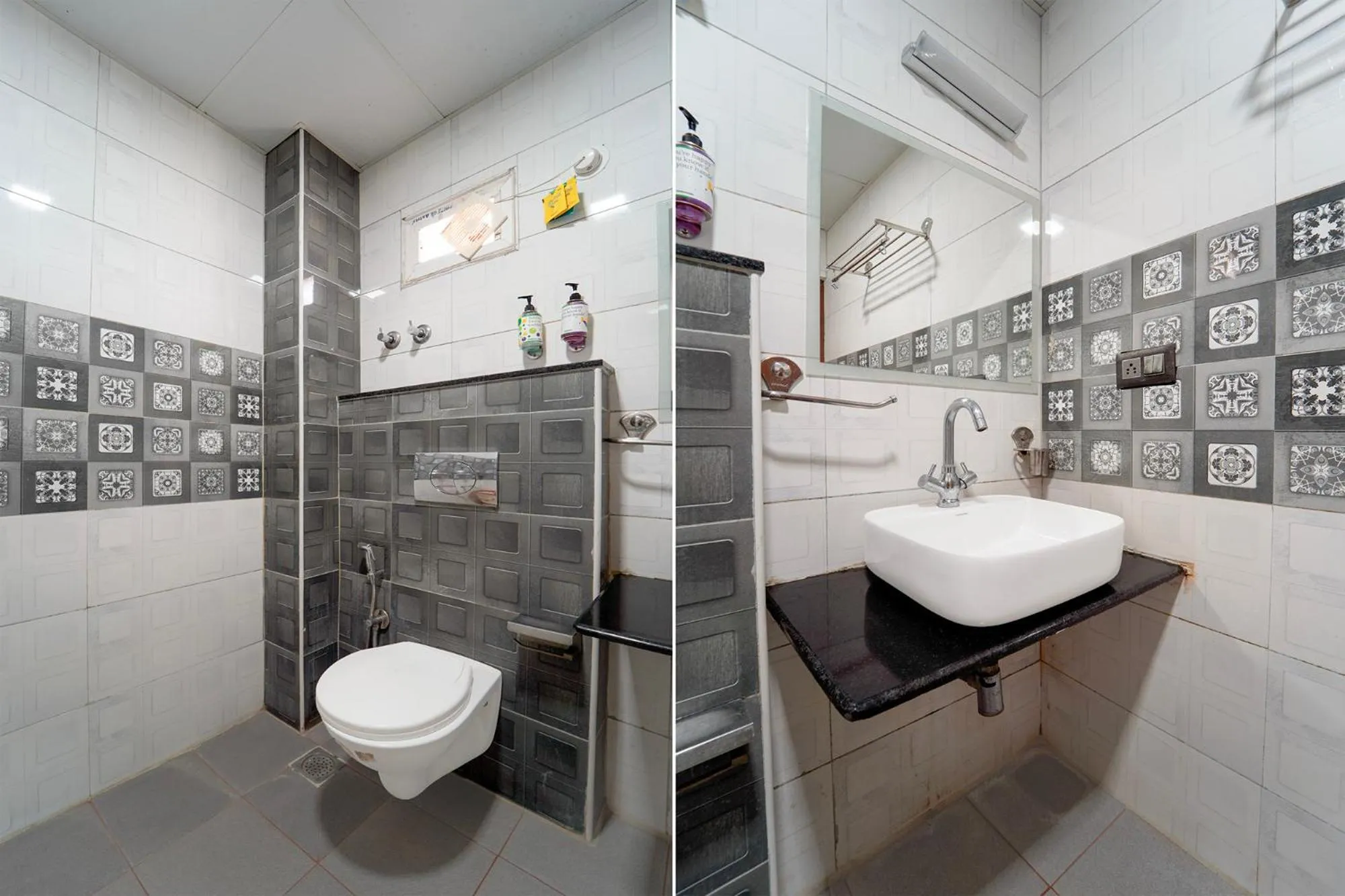 Bathroom in FabHotel NRM Residency