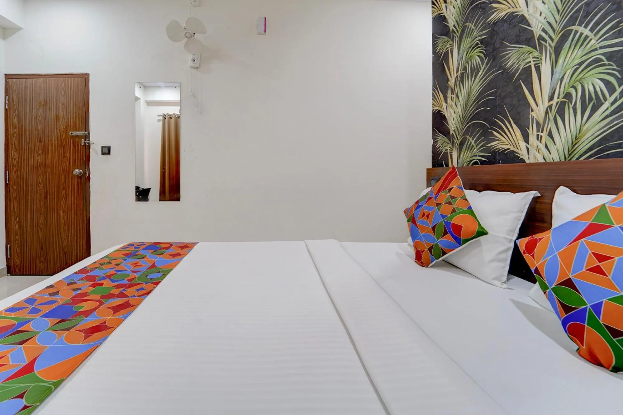 Bed in FabHotel NRM Residency