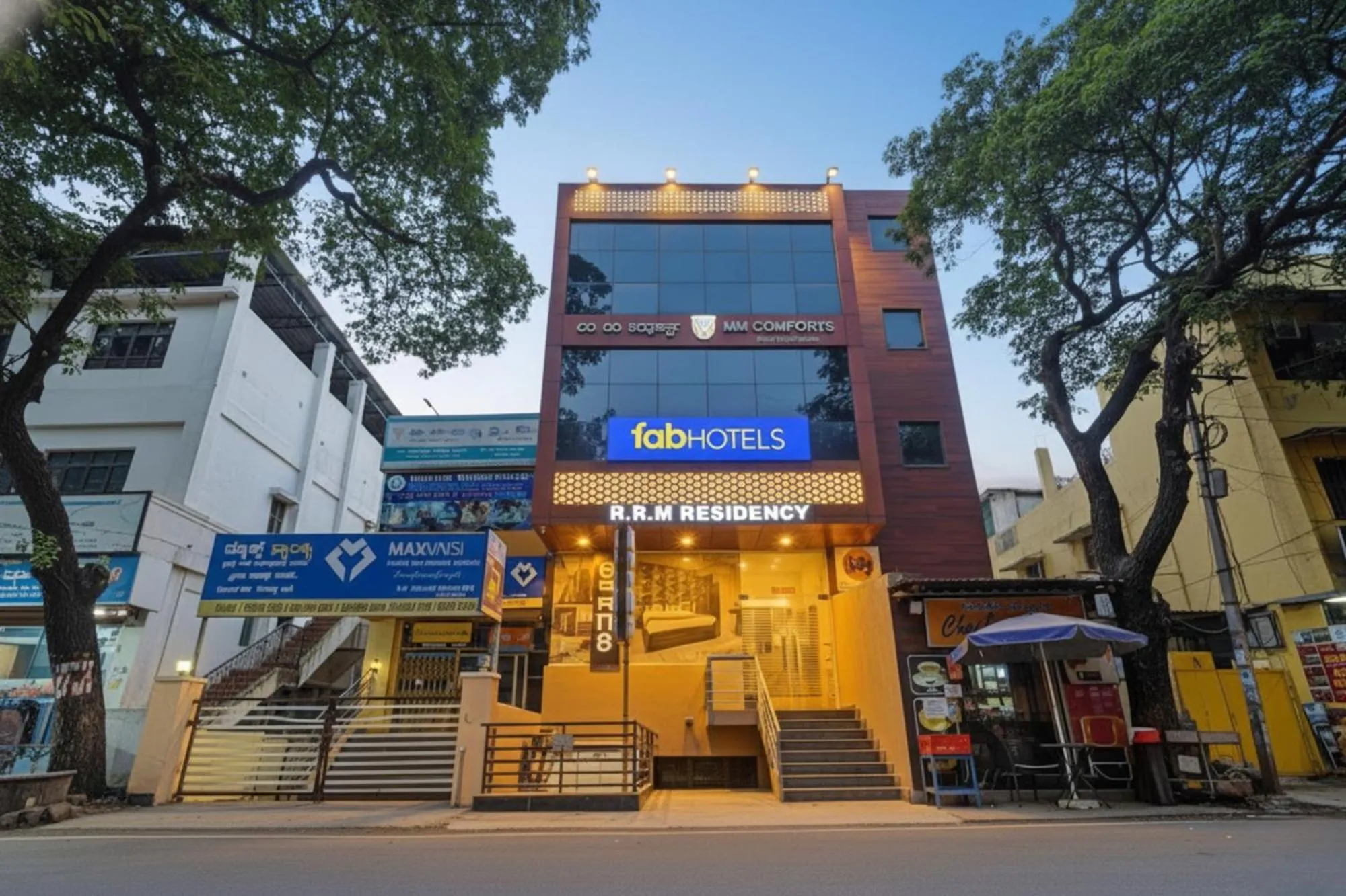 Property building in FabHotel NRM Residency