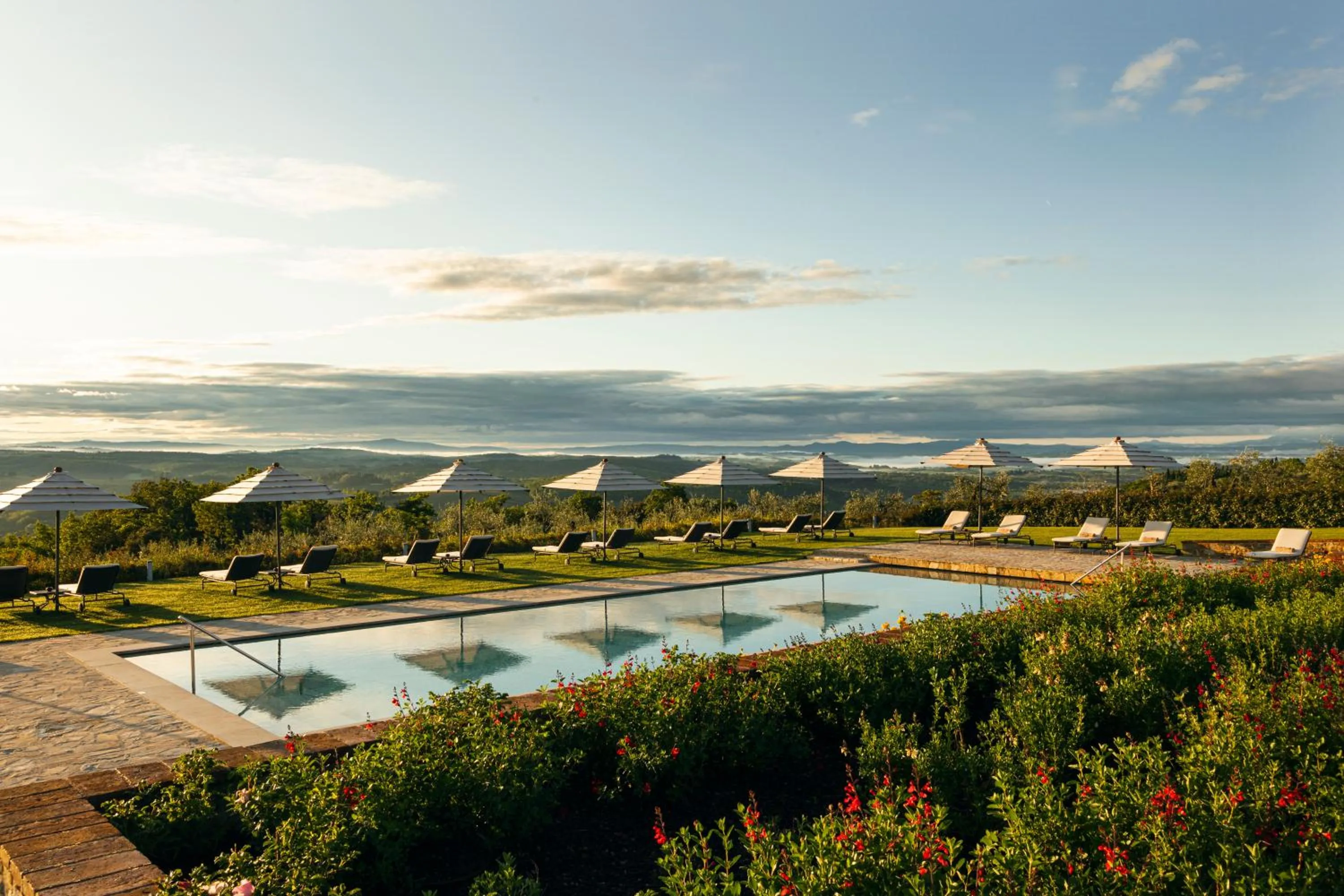 Pool view in The Club House