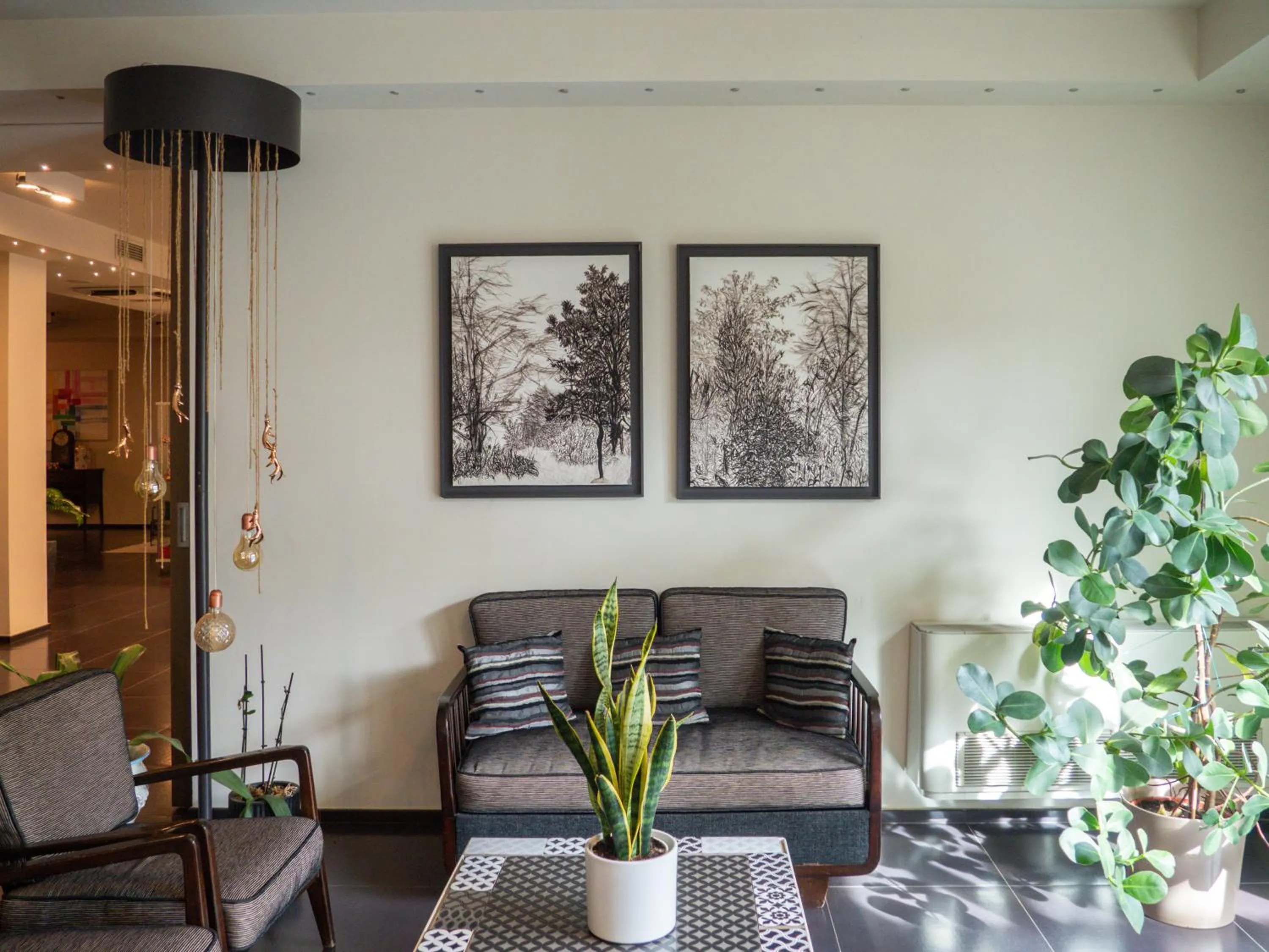 Lobby or reception in Hotel Marad