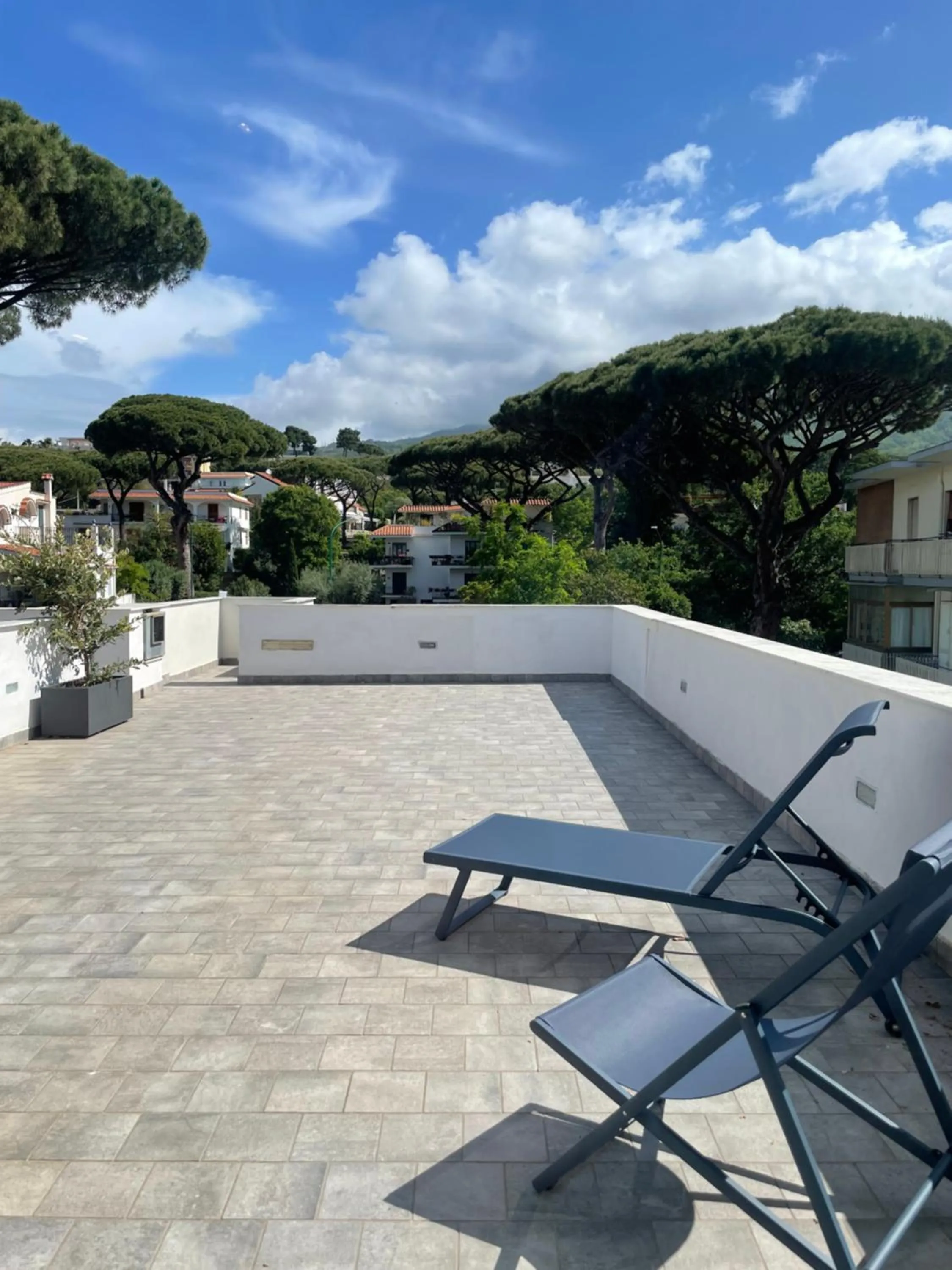 Patio in Hotel Marad