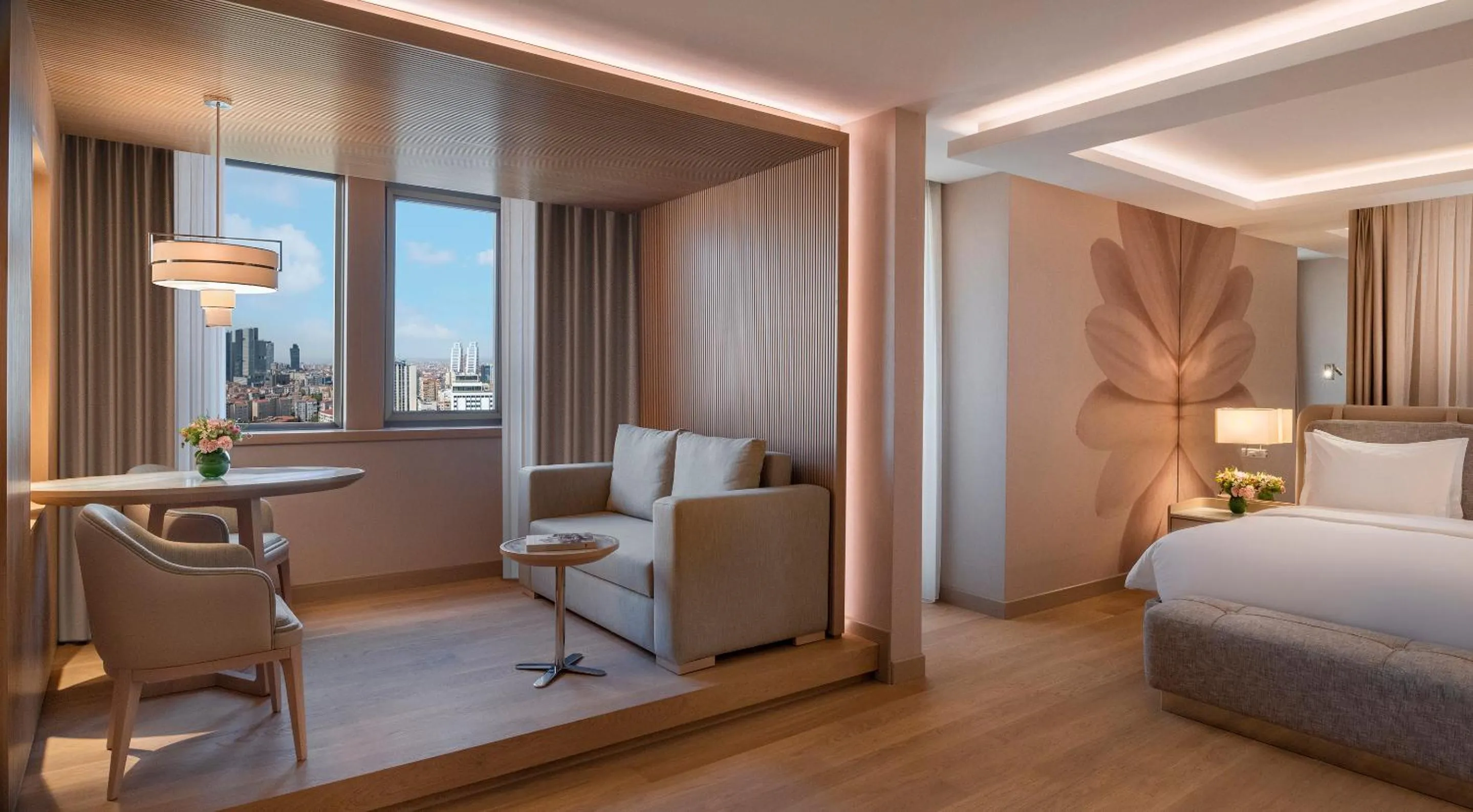 Living room, Bed in Mövenpick Hotel Istanbul Bosphorus