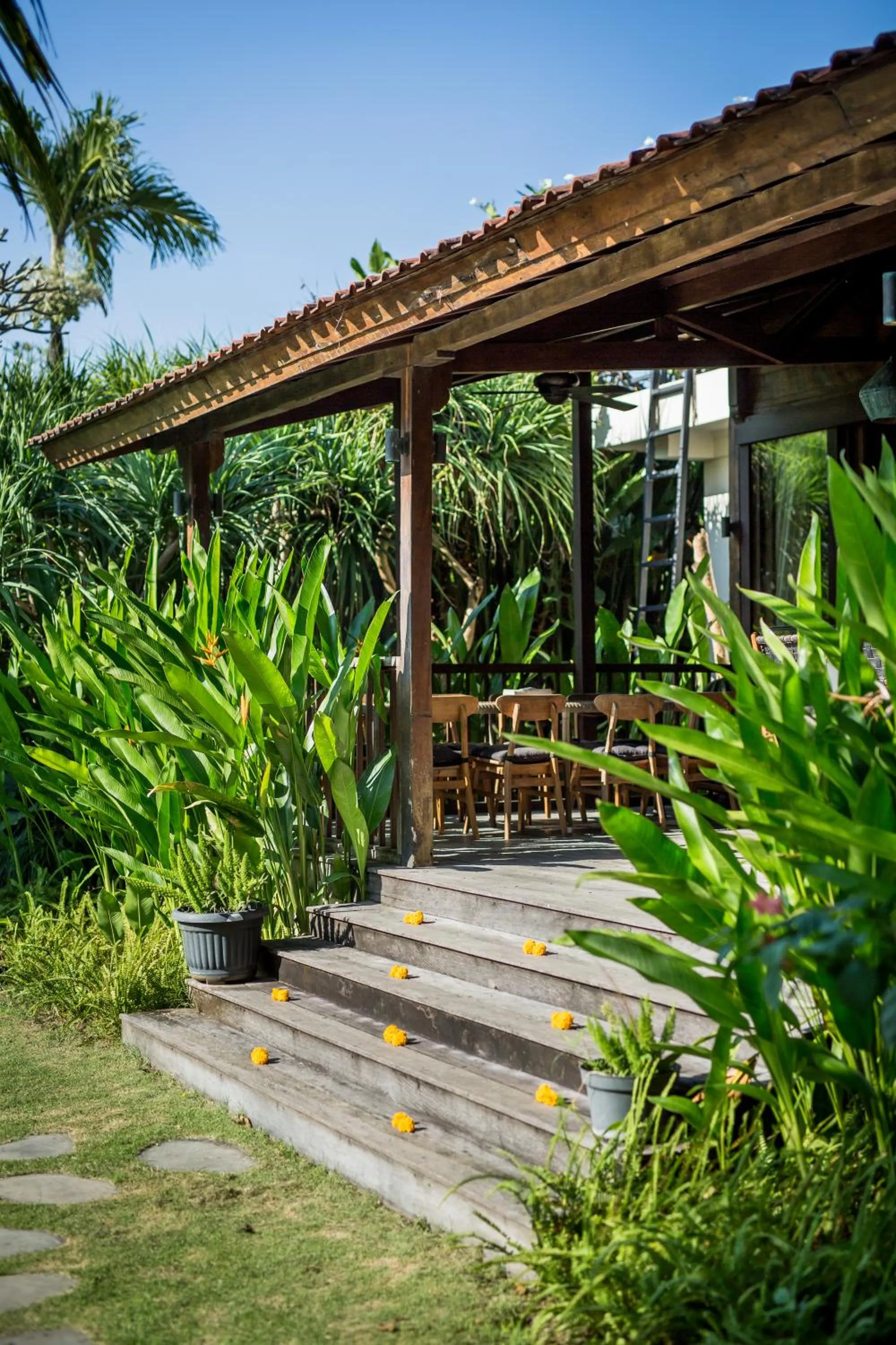 Patio in Villa Markisa Echo Beach