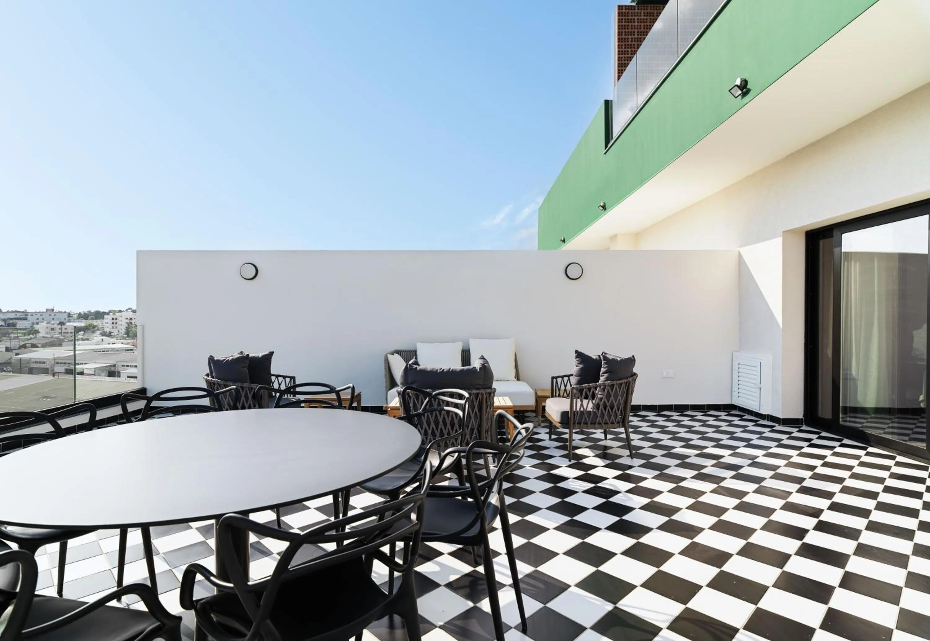 Patio in LIV The City Suites ADULTS ONLY