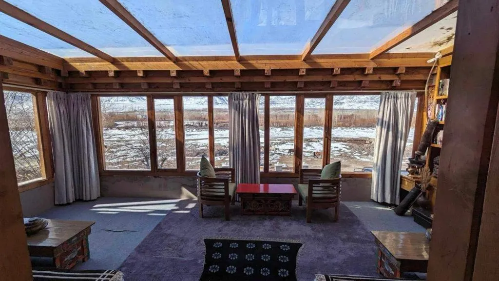 Natural landscape in Dakpa House Ladakh