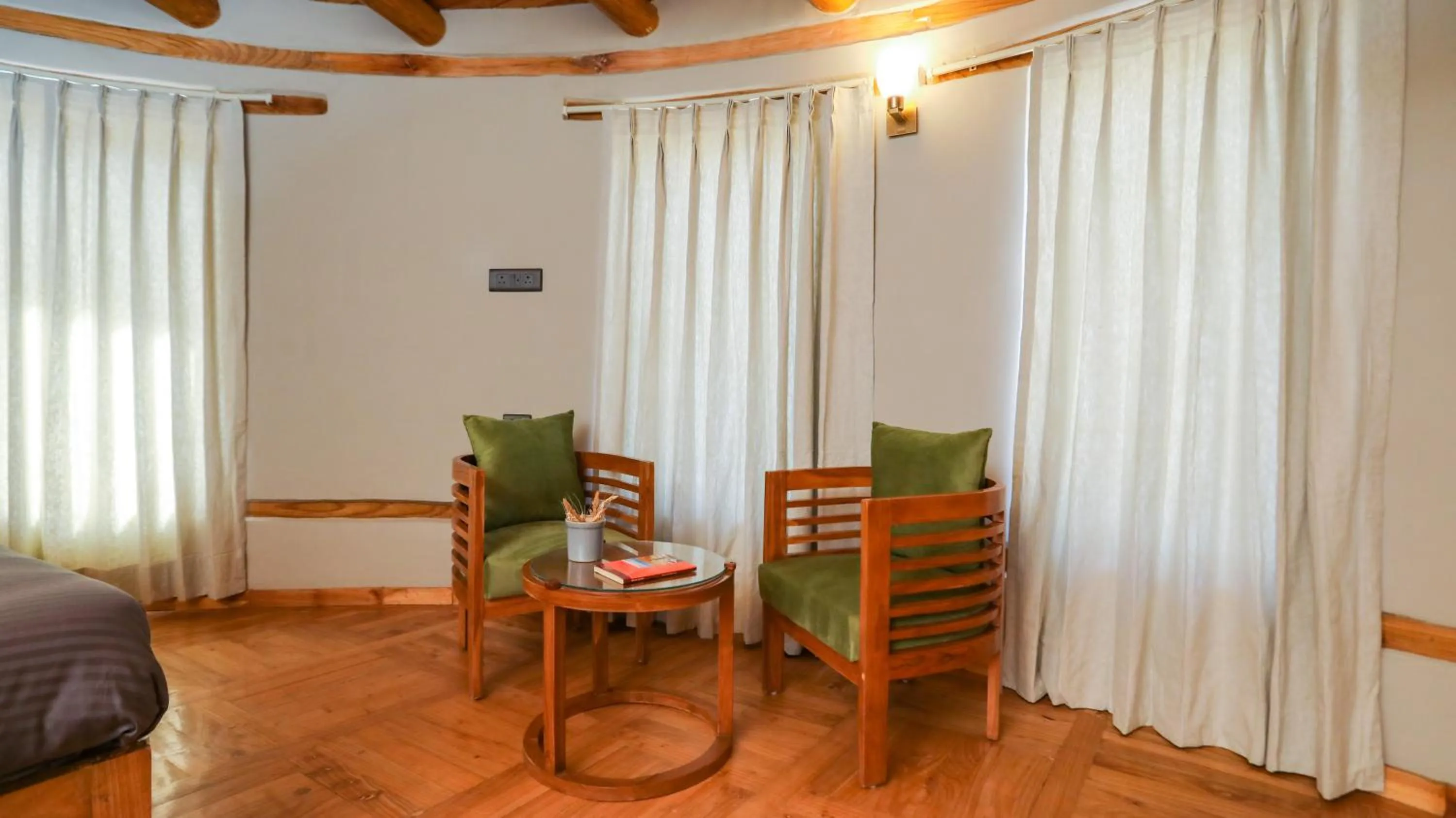 Seating area in Dakpa House Ladakh