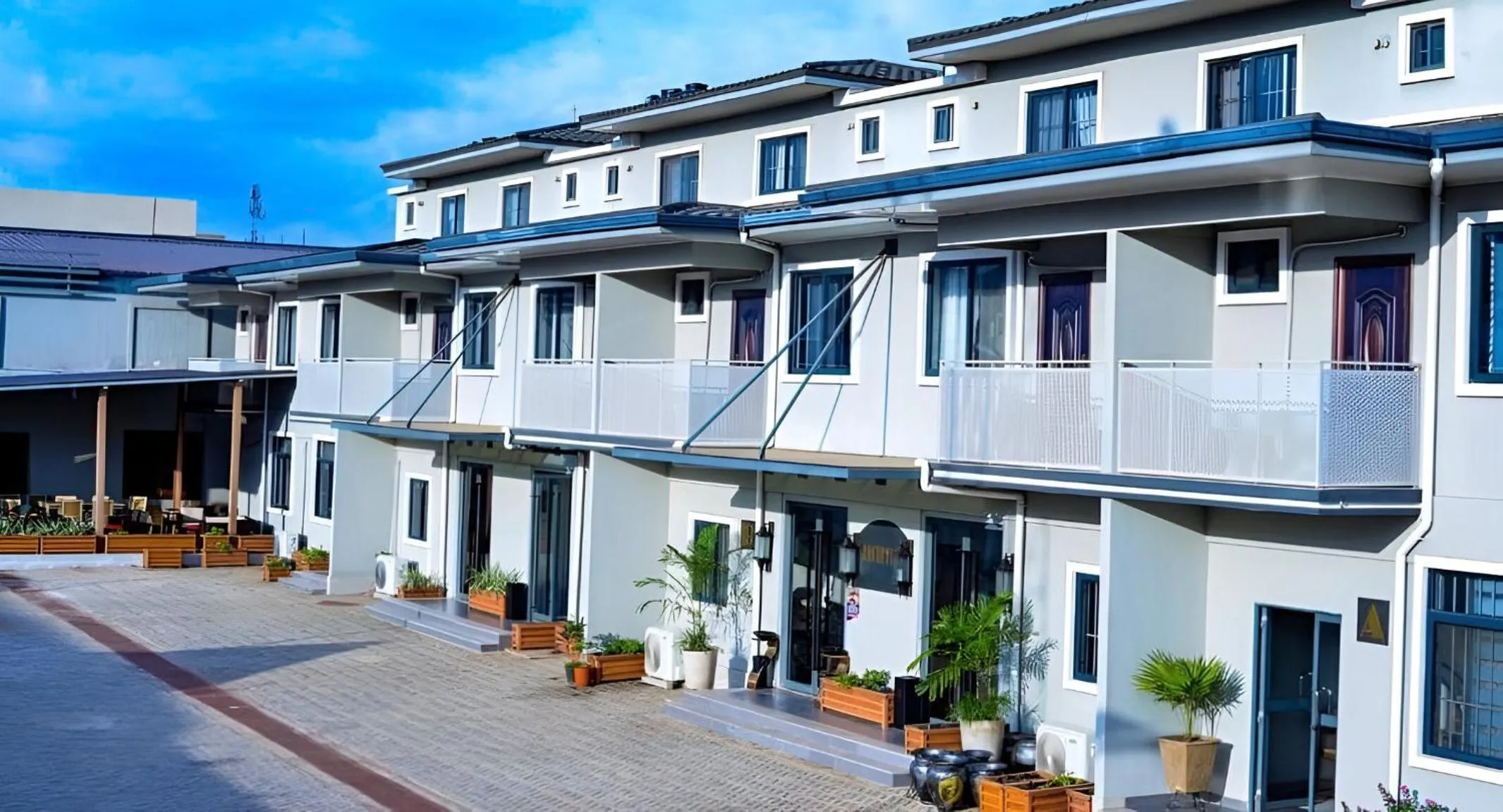 Property building in Canwin Hotel